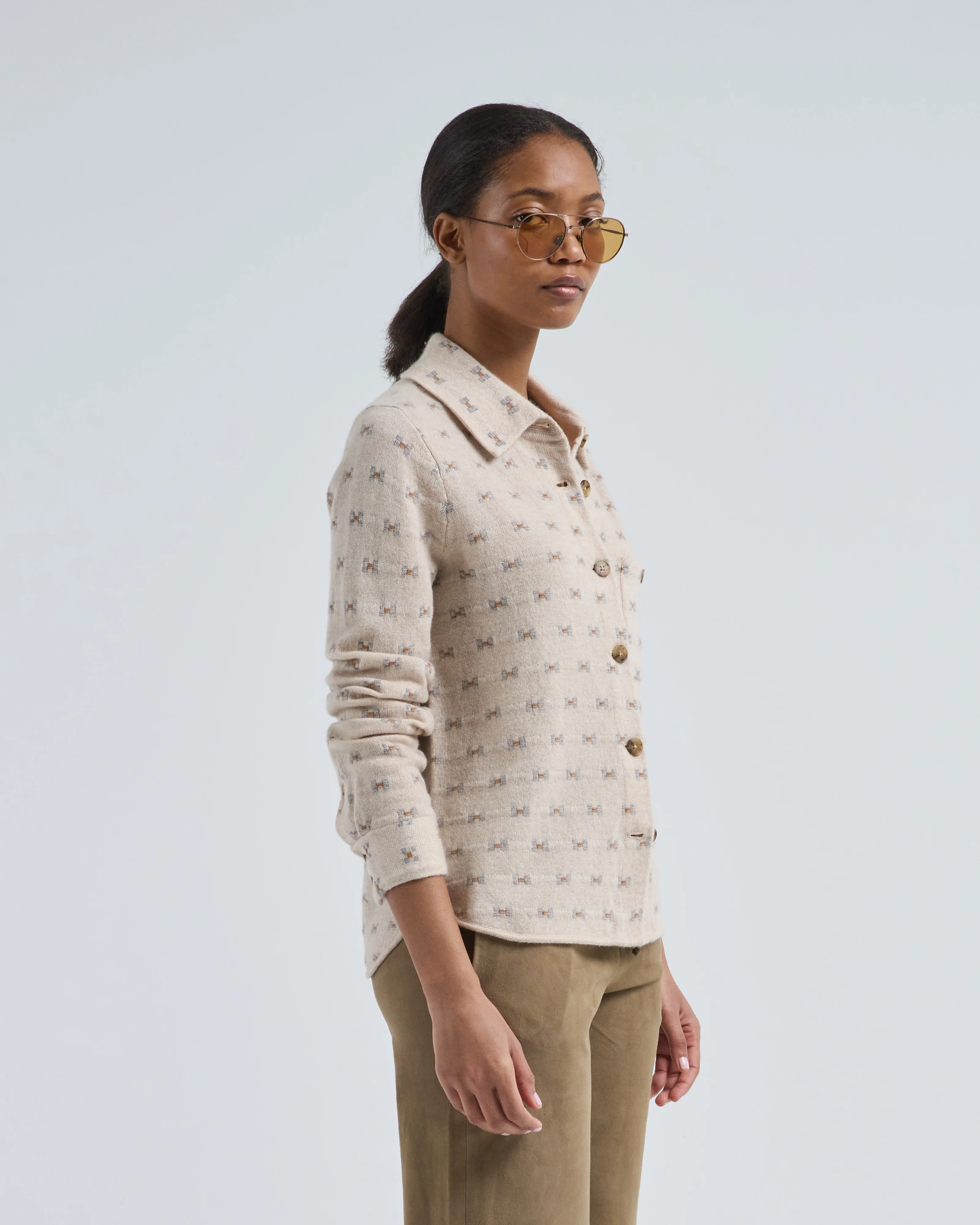 dylan tweed shirt - Image 3