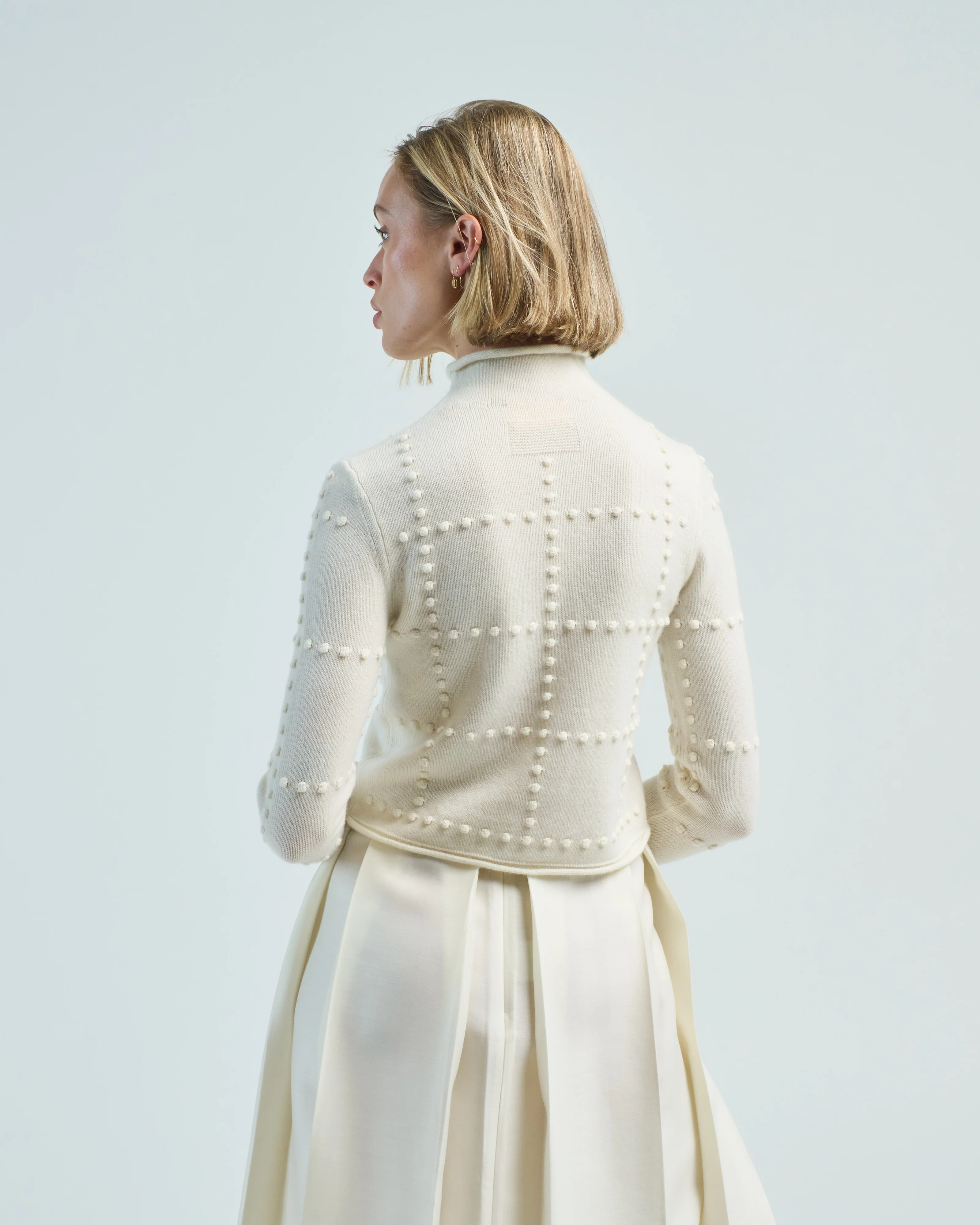 popcorn top cashmere blend - Image 4