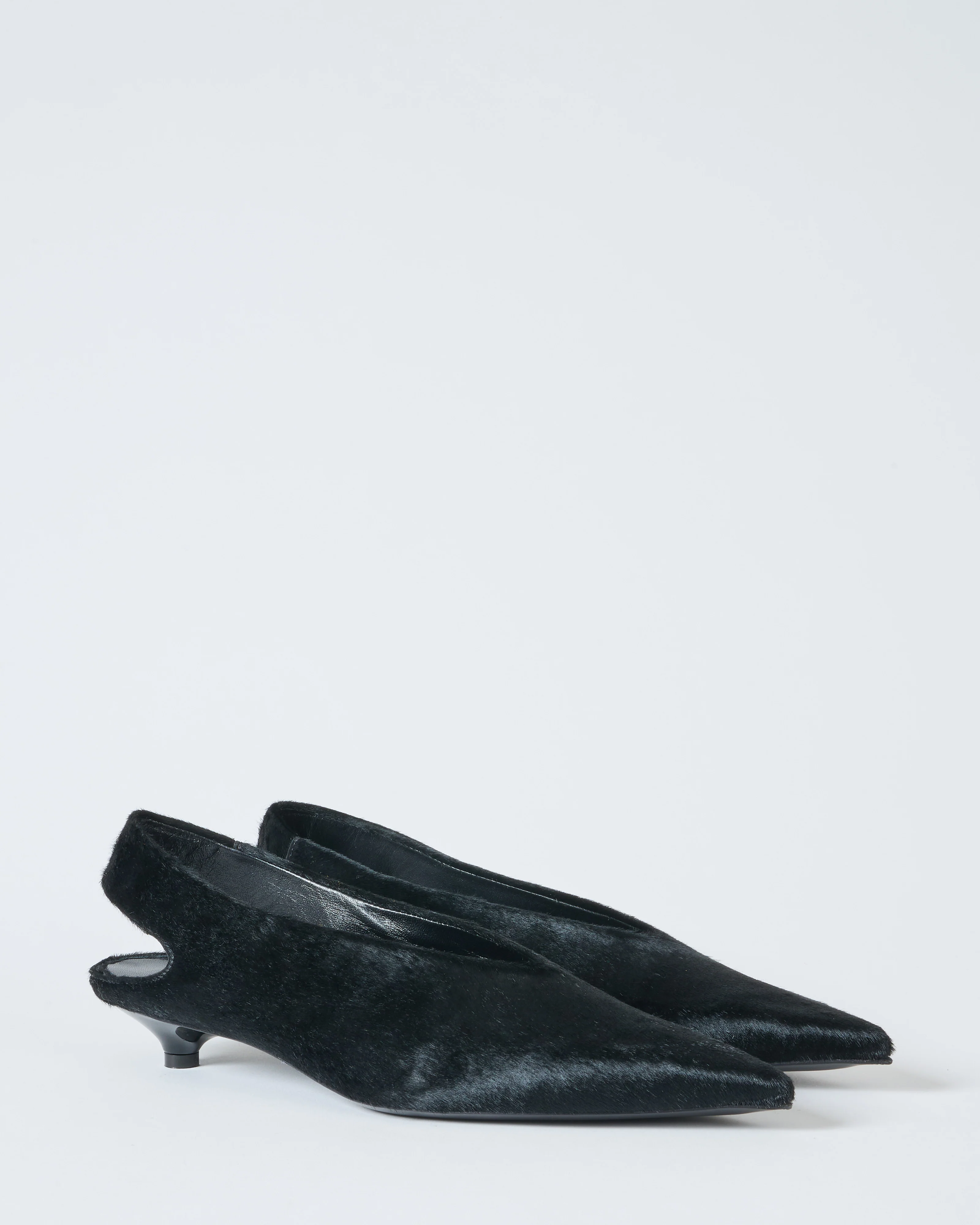 low heel w/ thick sling back - Image 4
