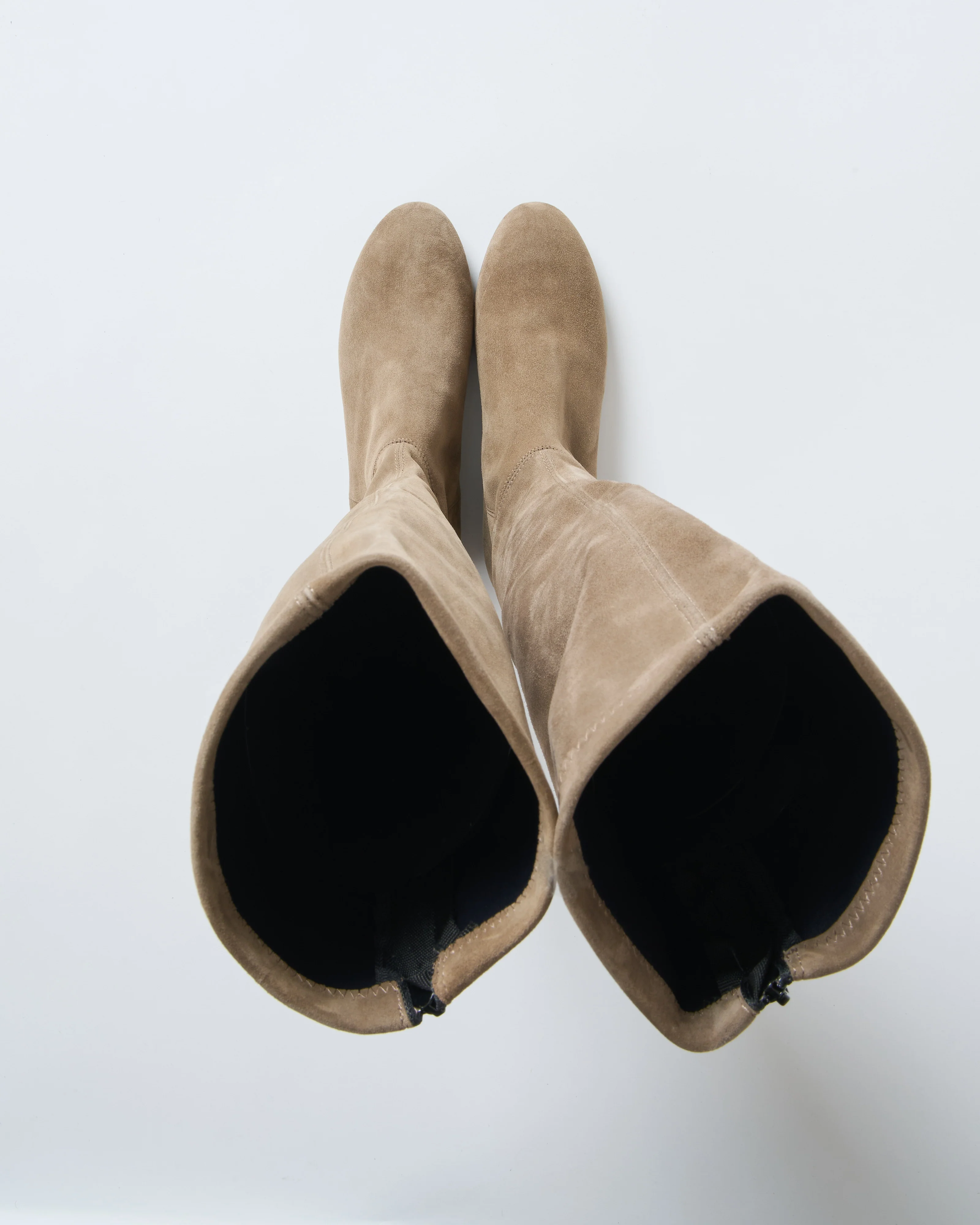 tall boot suede stretch w/ inner wedge - Image 5
