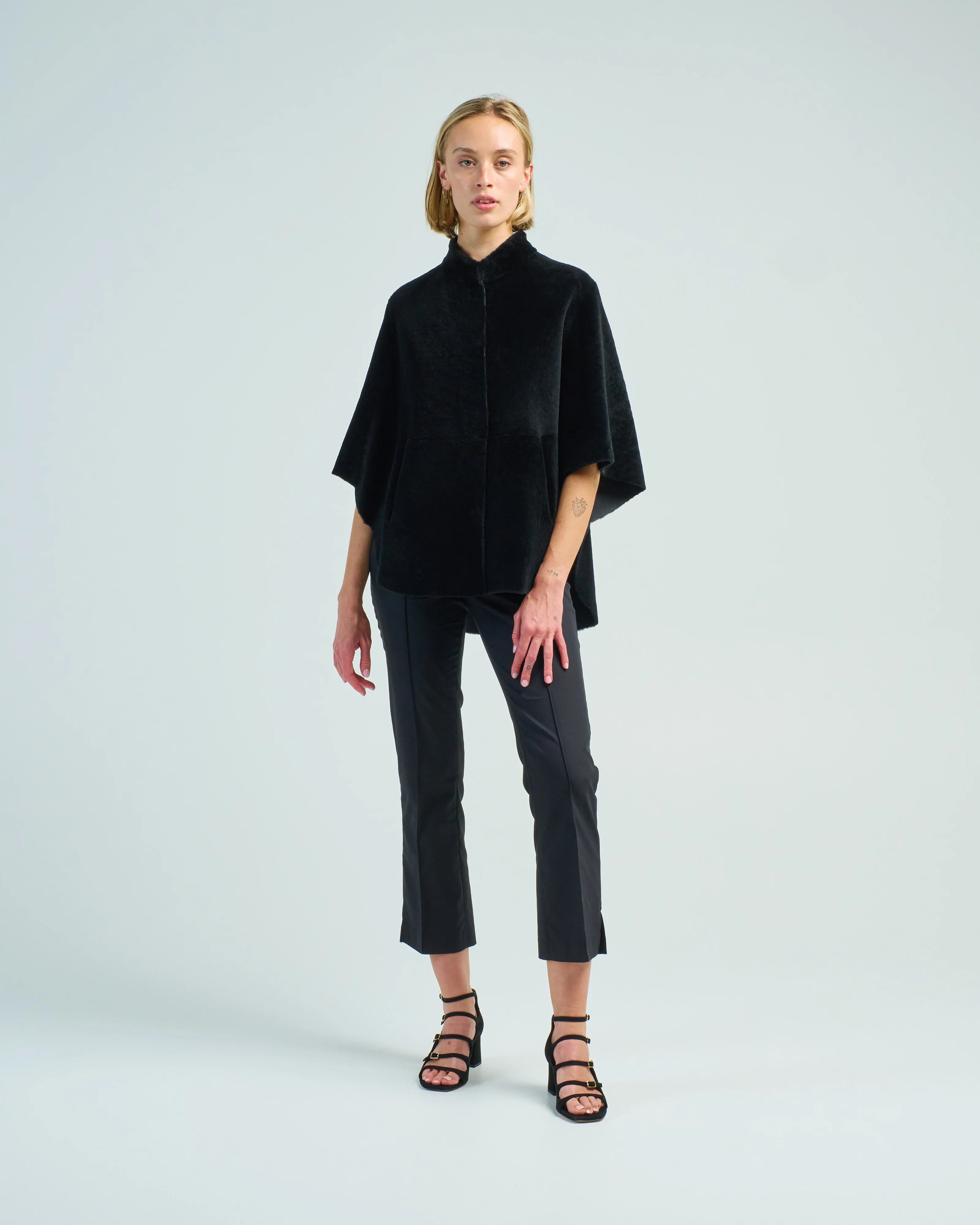 merino cape jacket - Image 2