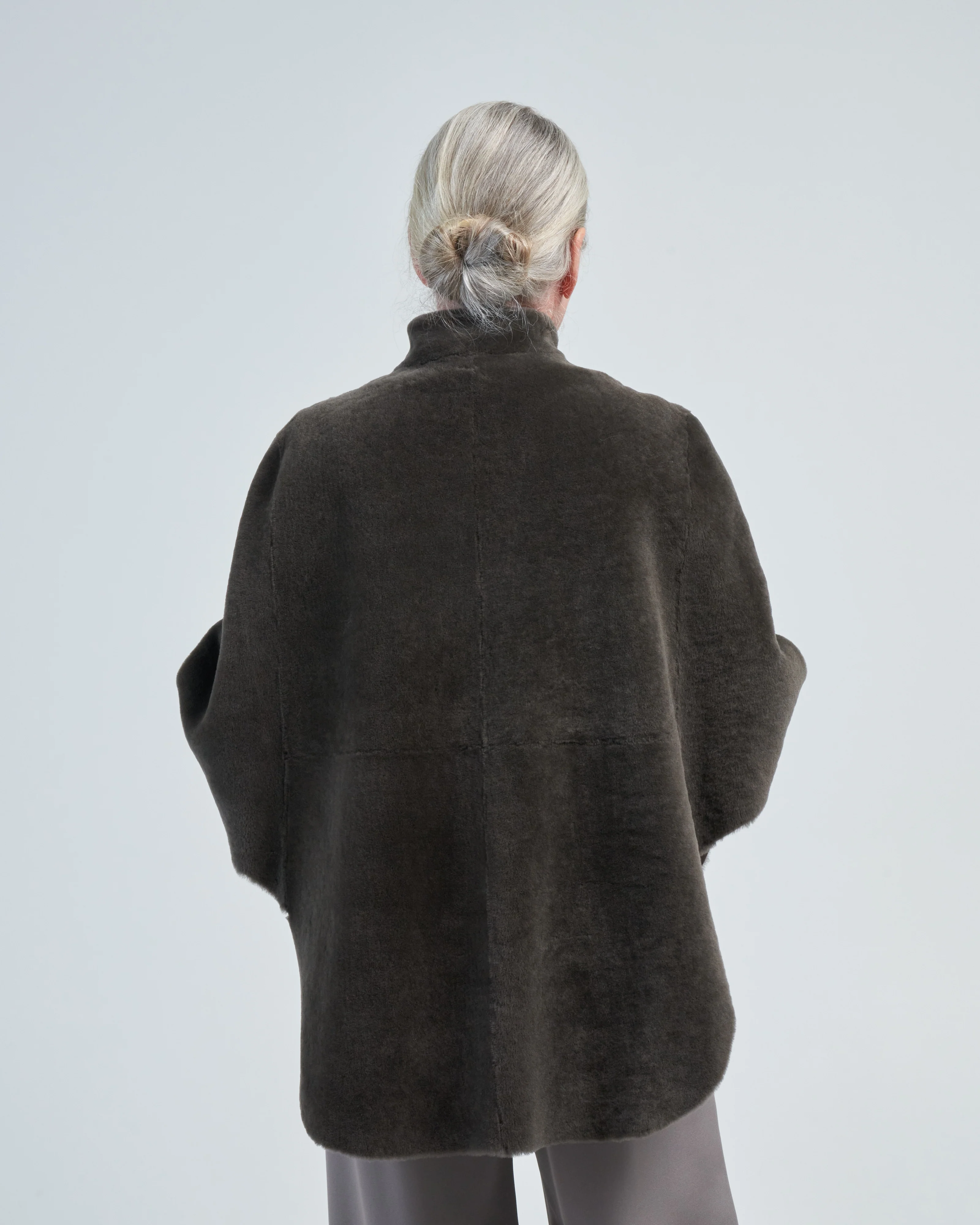 merino cape jacket - Image 5