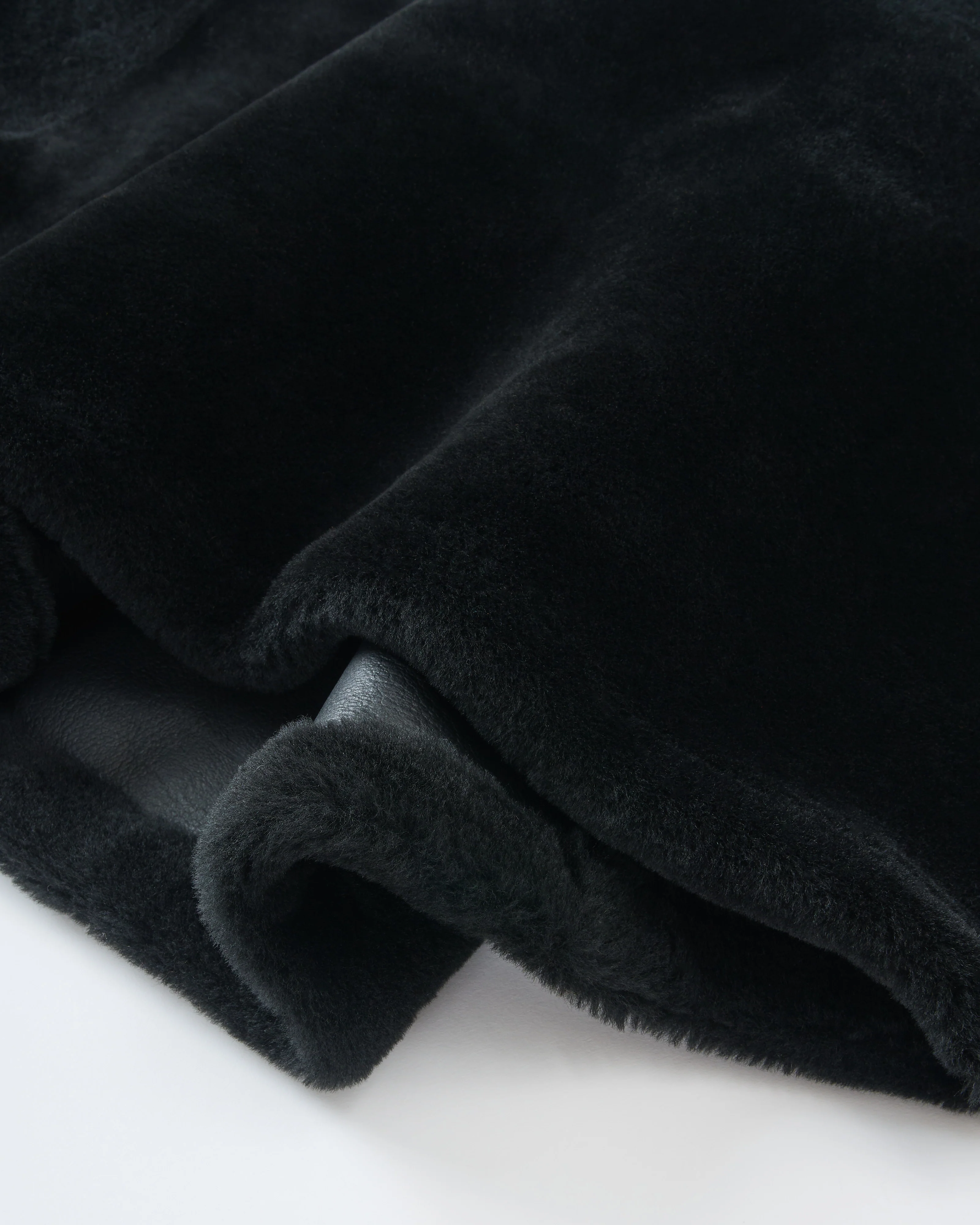 merino shearling belt scarf - Image 3