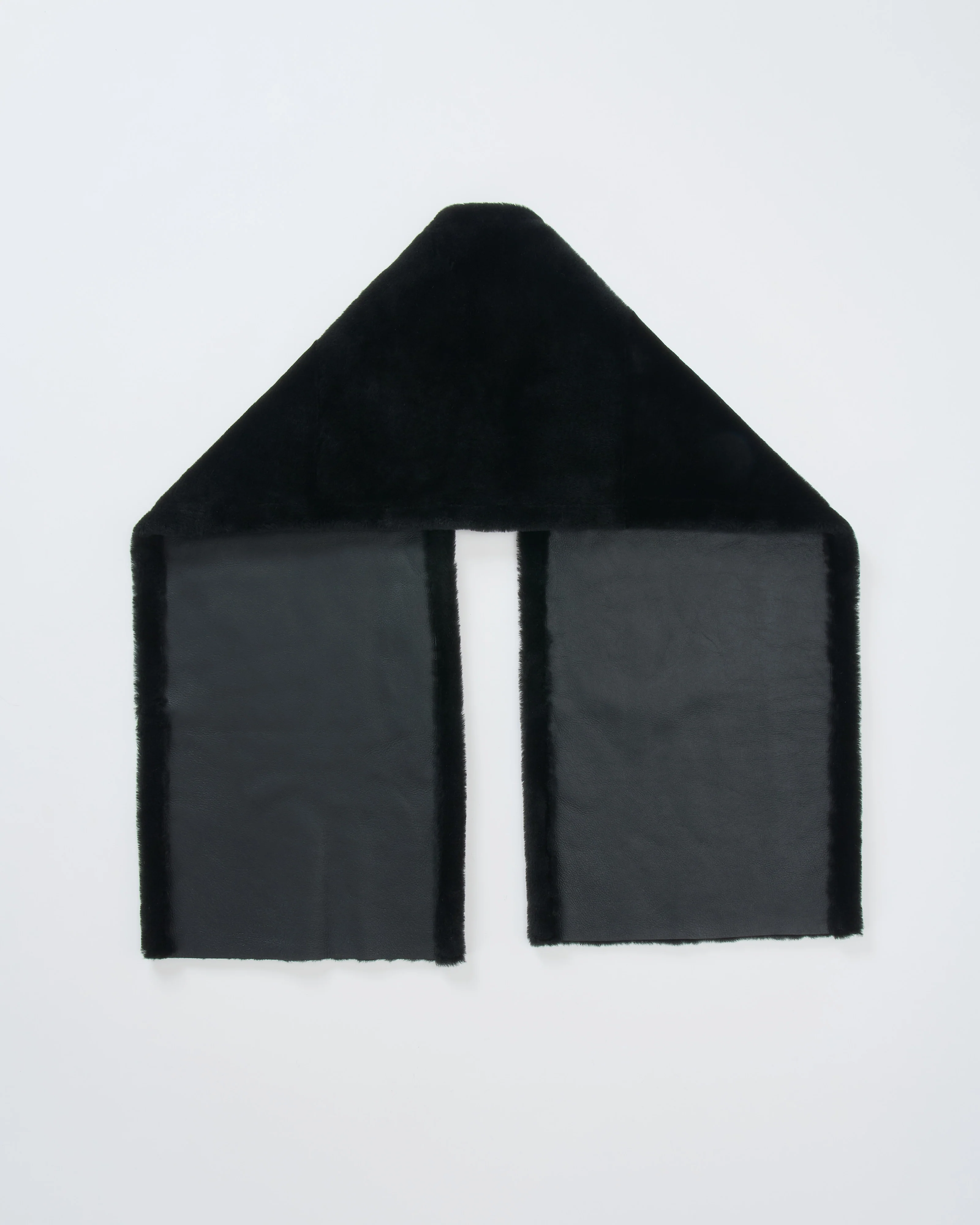 merino shearling belt scarf - Image 5