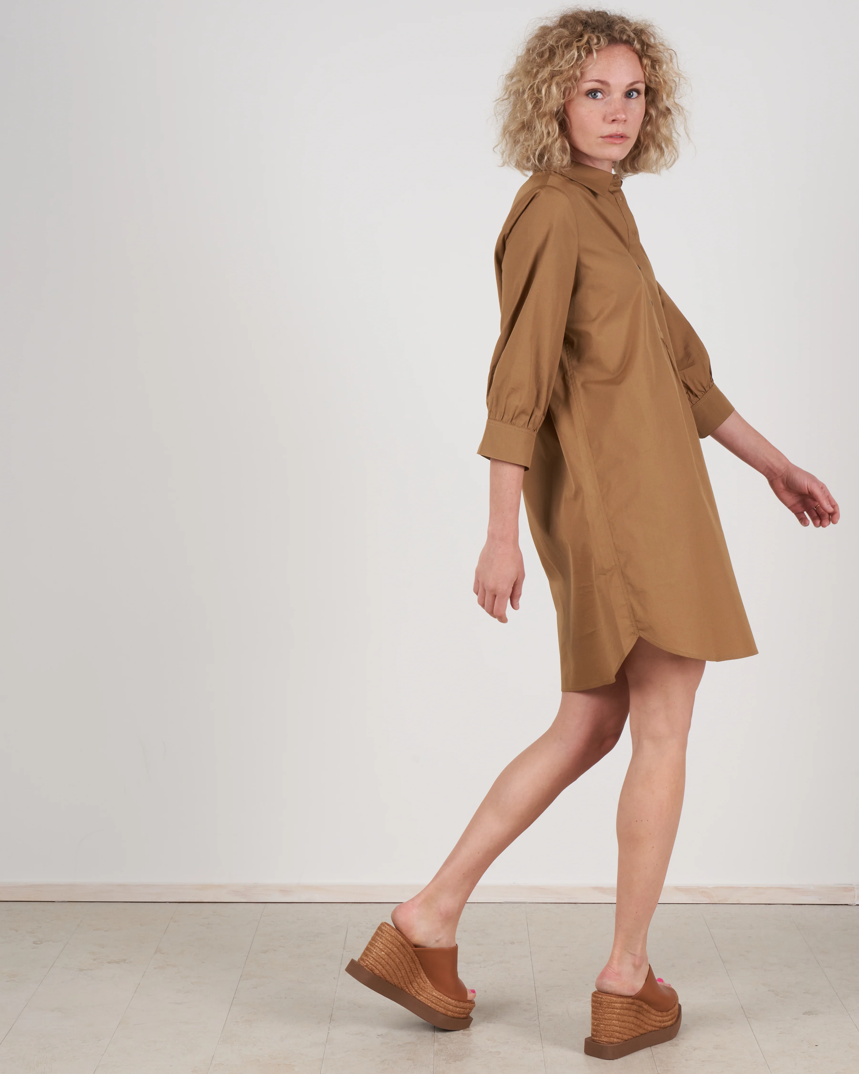 popover dress - toffee - Image 2