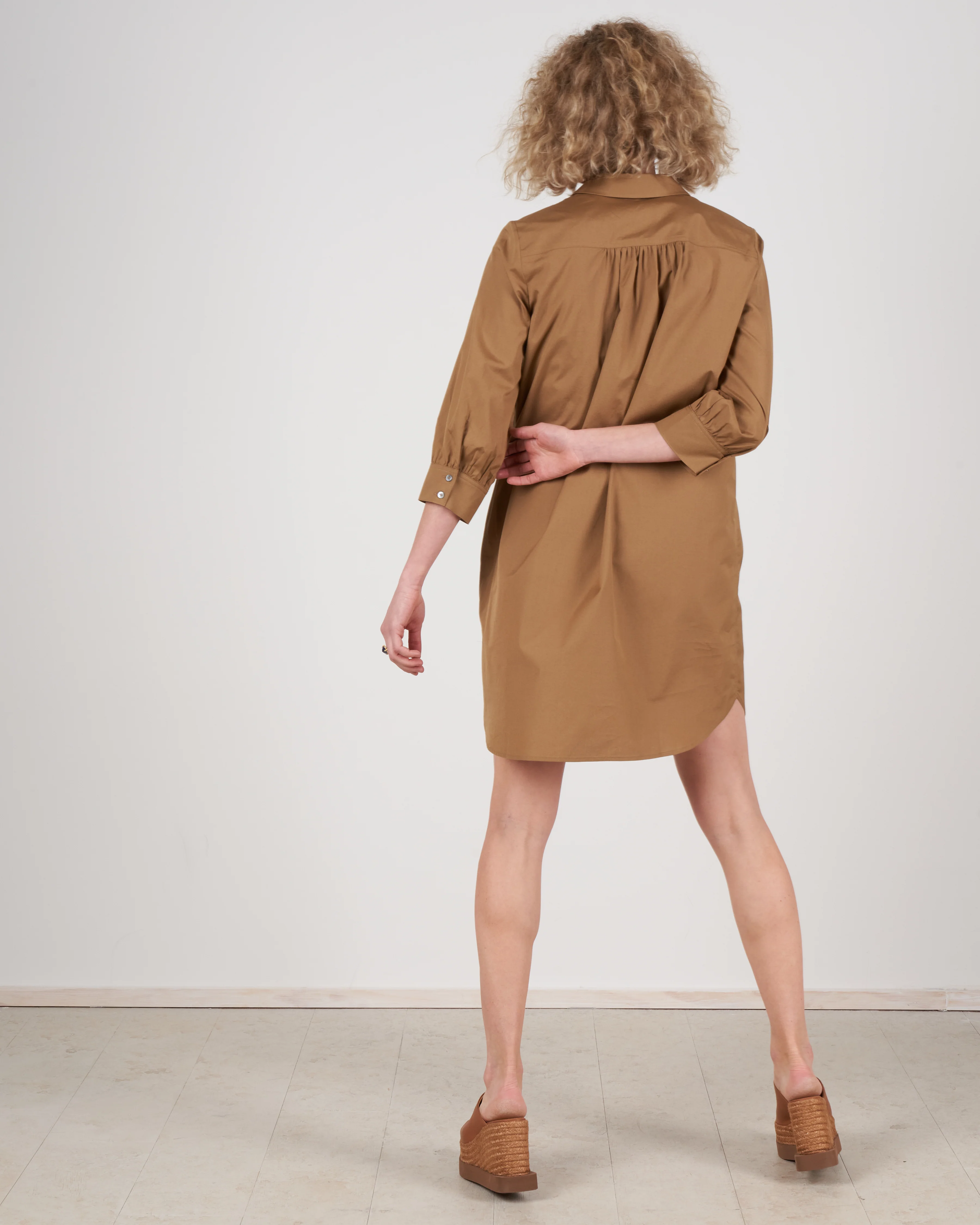 popover dress - toffee - Image 4