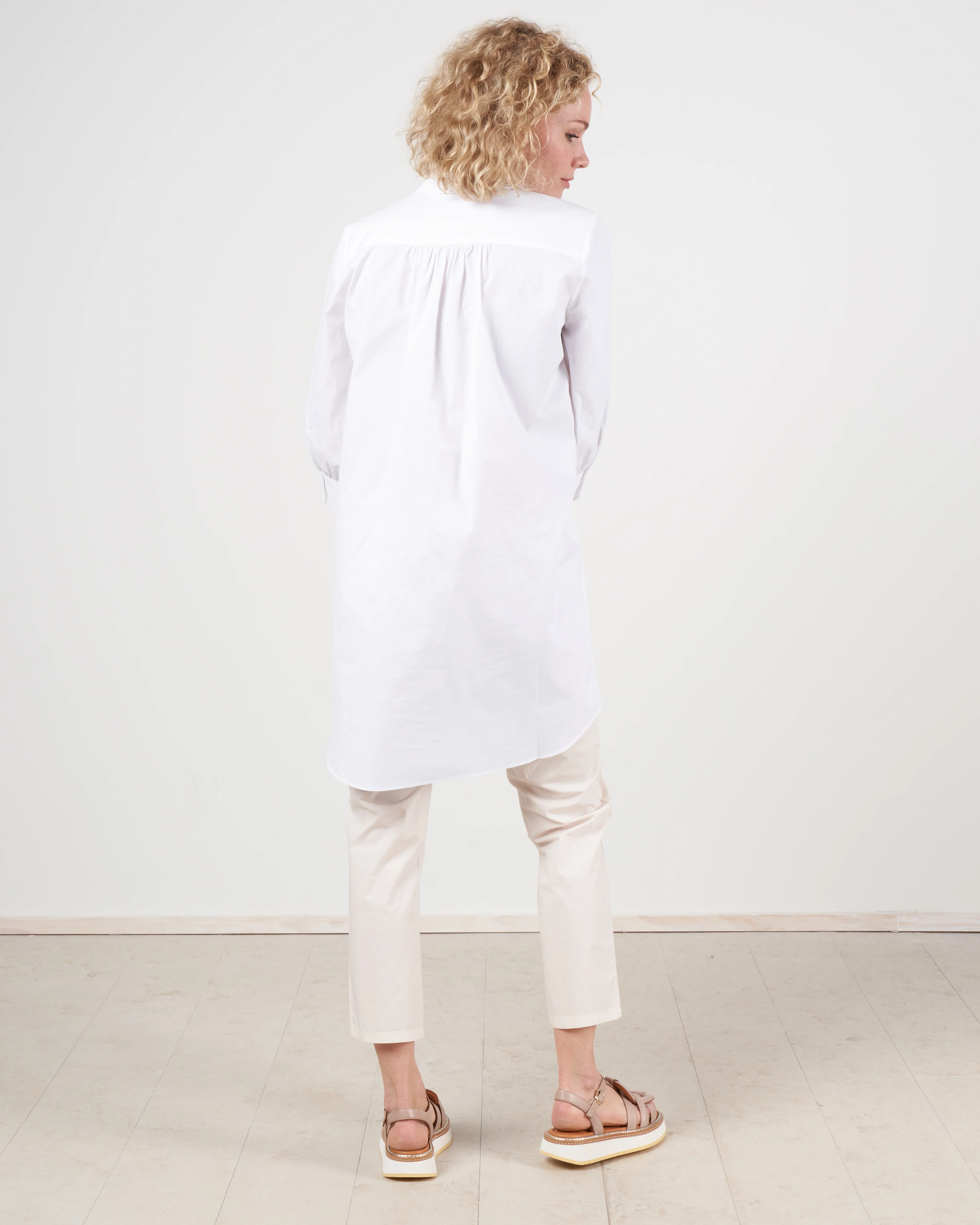 popover dress - white - Image 3