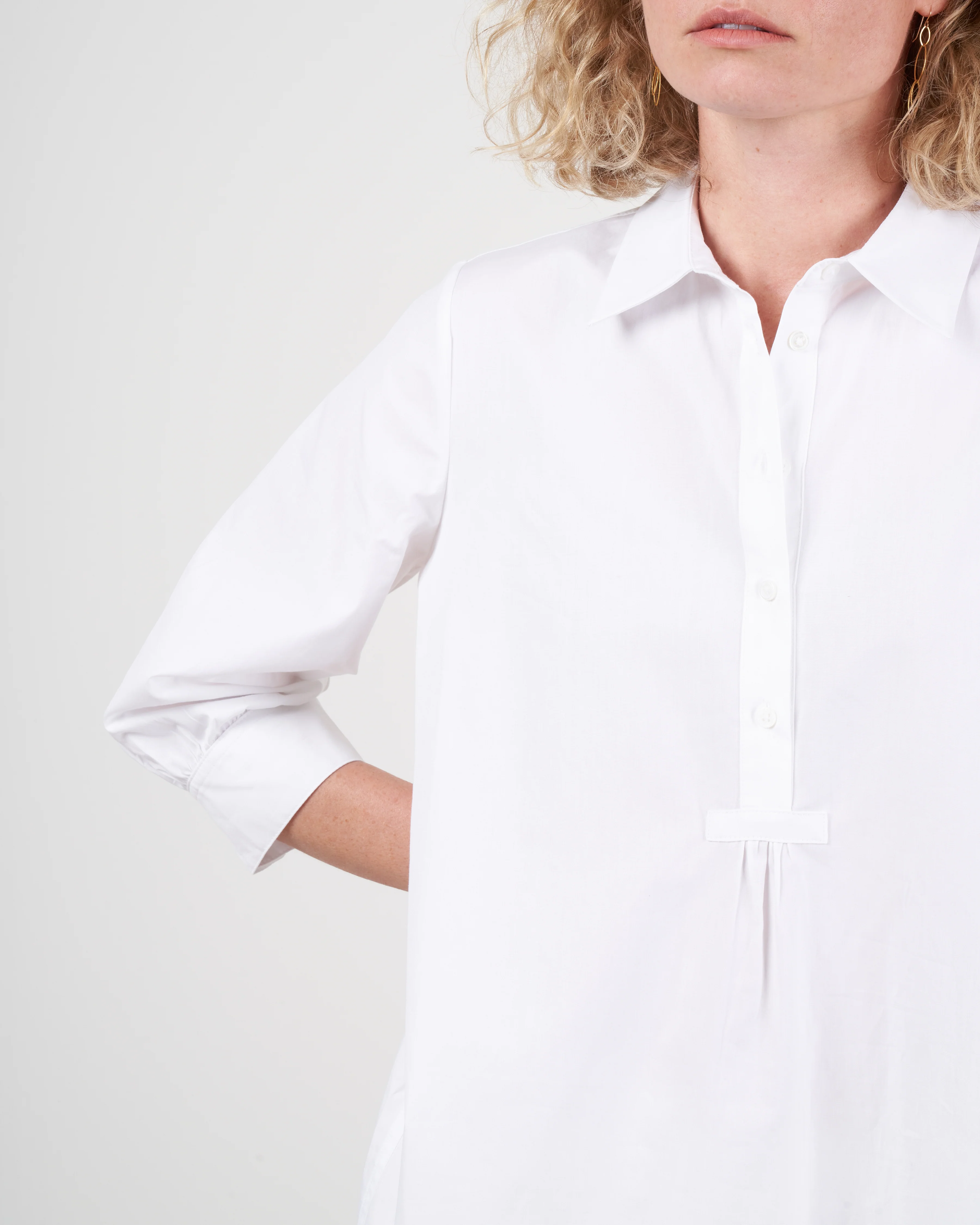popover dress - white - Image 5