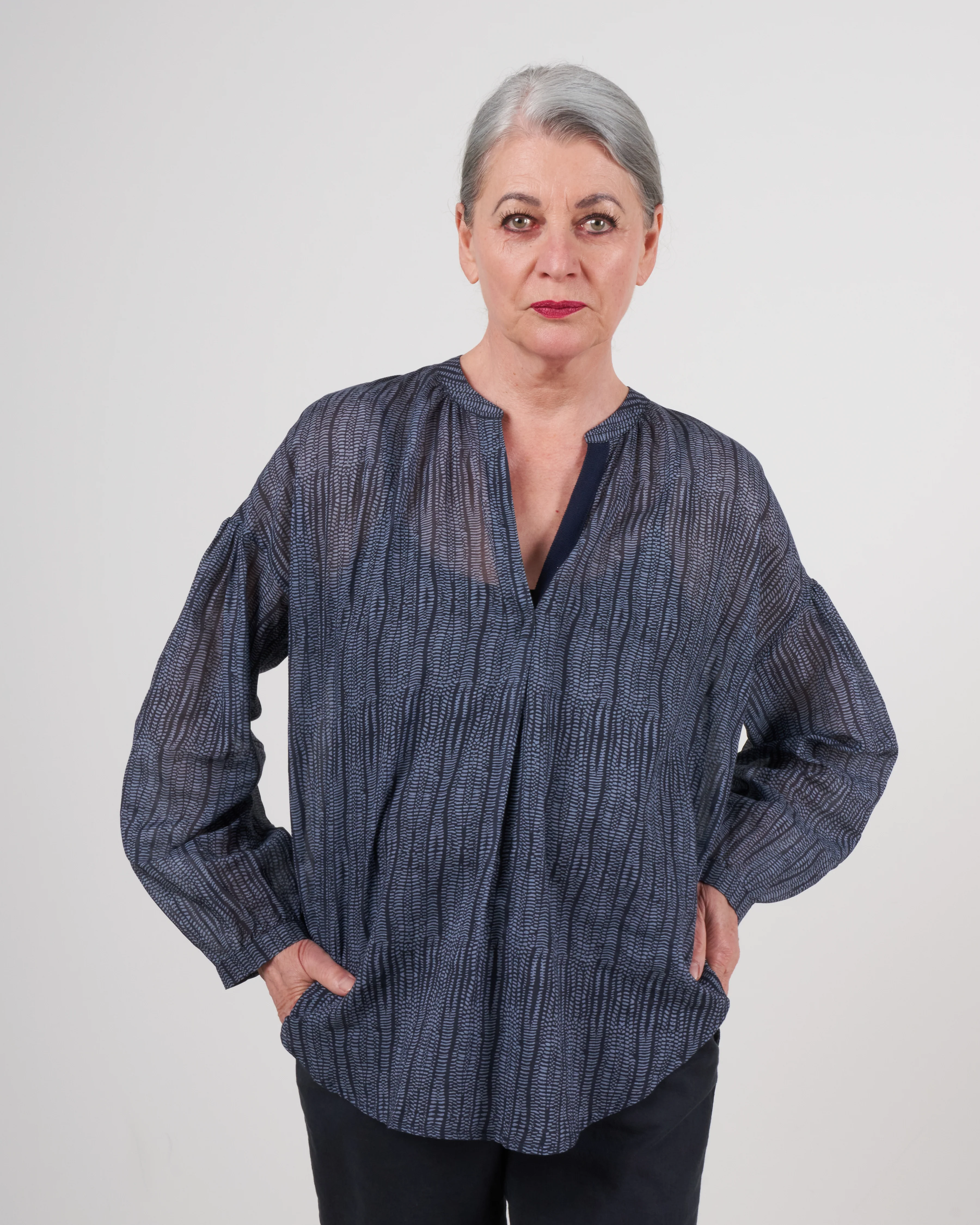 print popover - blue indigo