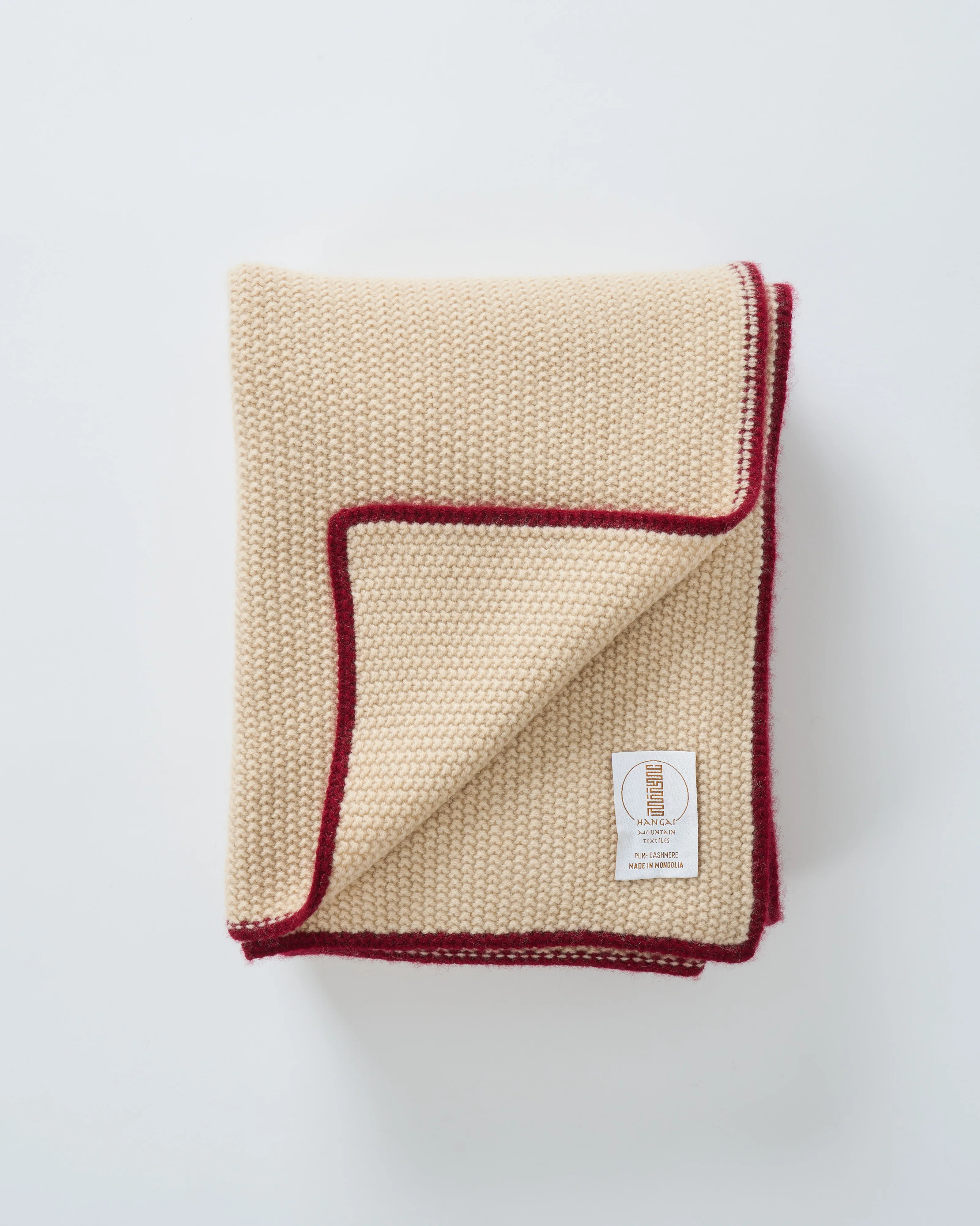 pique knit throw - Image 3