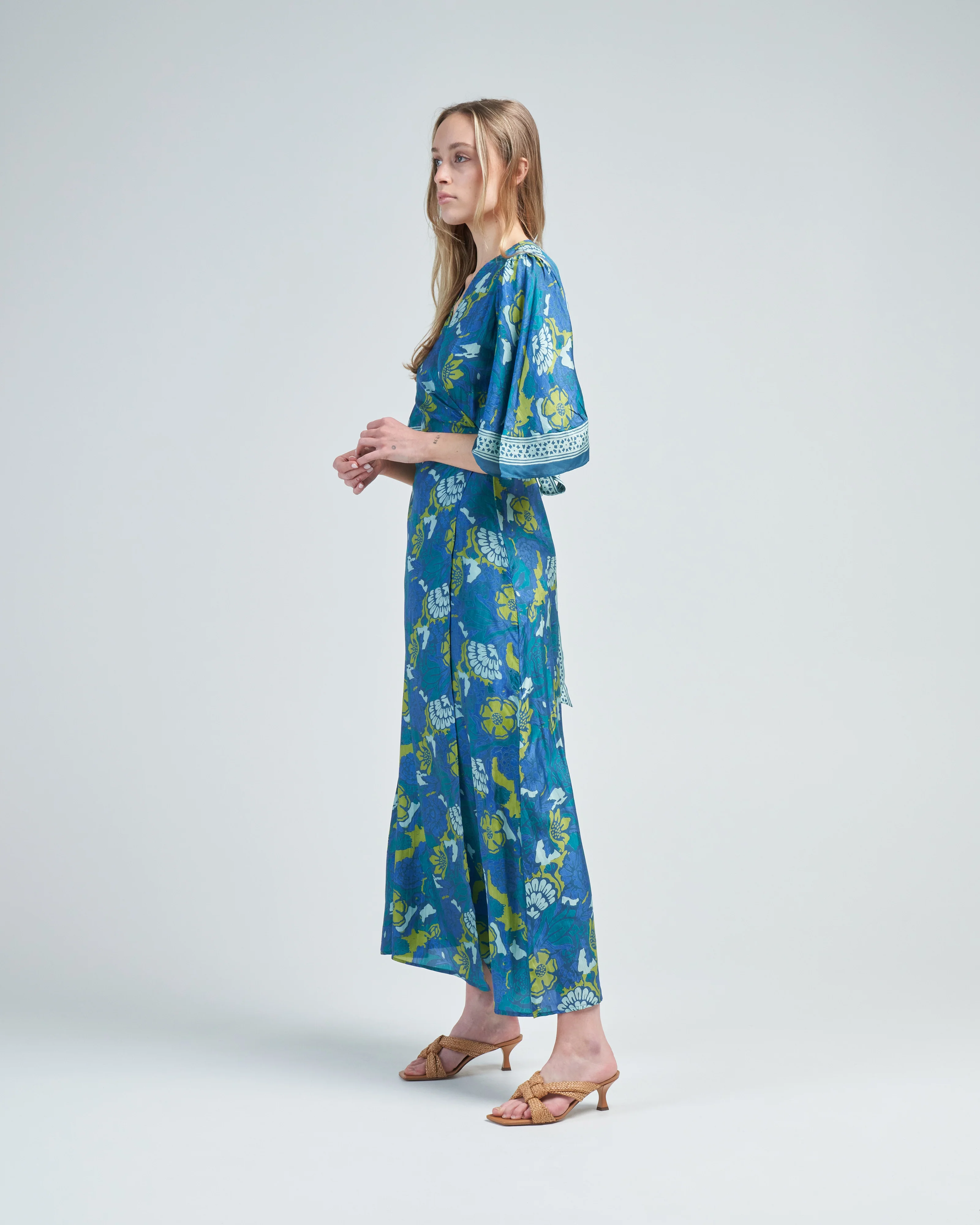 antonia wrap dress - Image 4