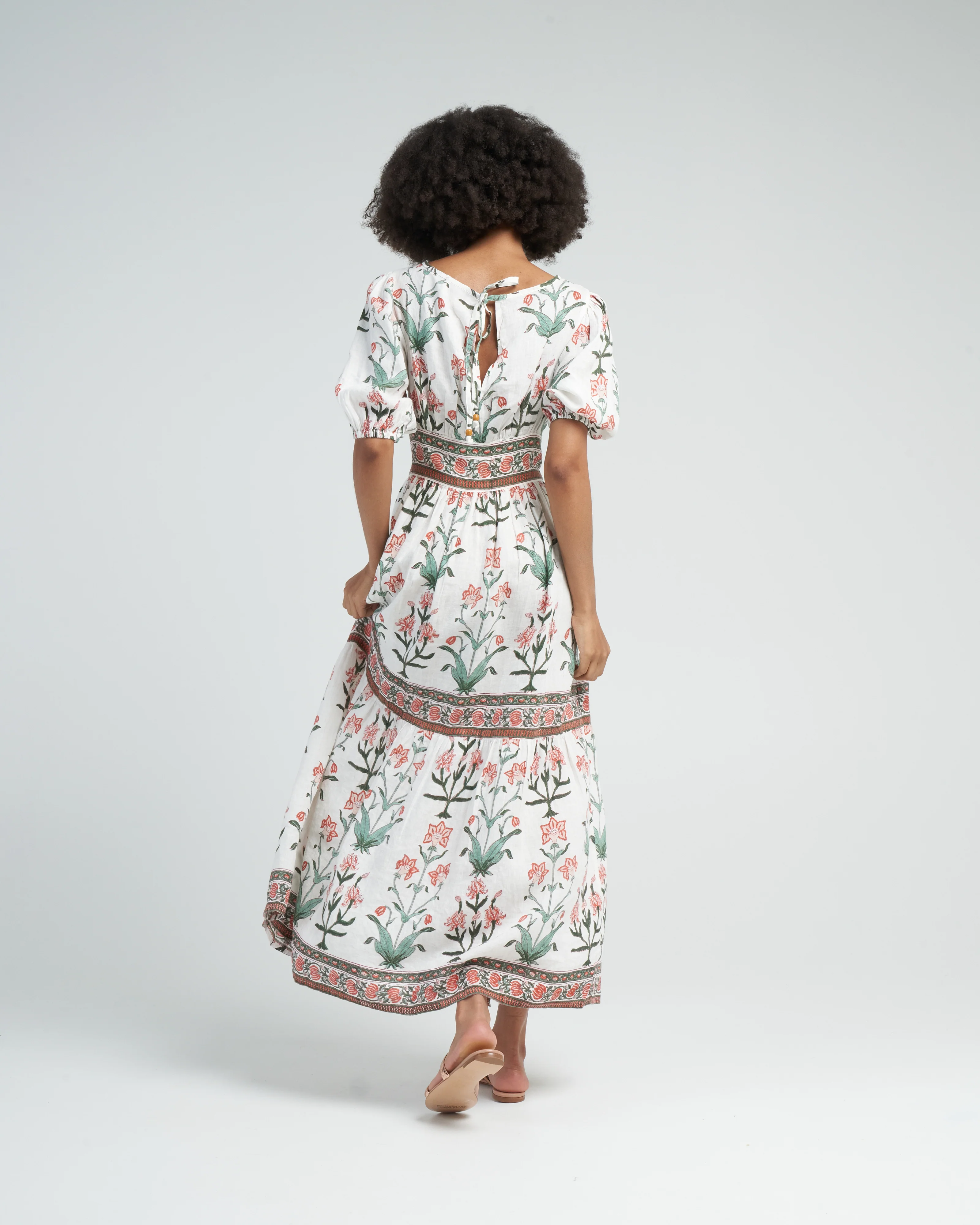 camilla dress - vermillion - Image 4
