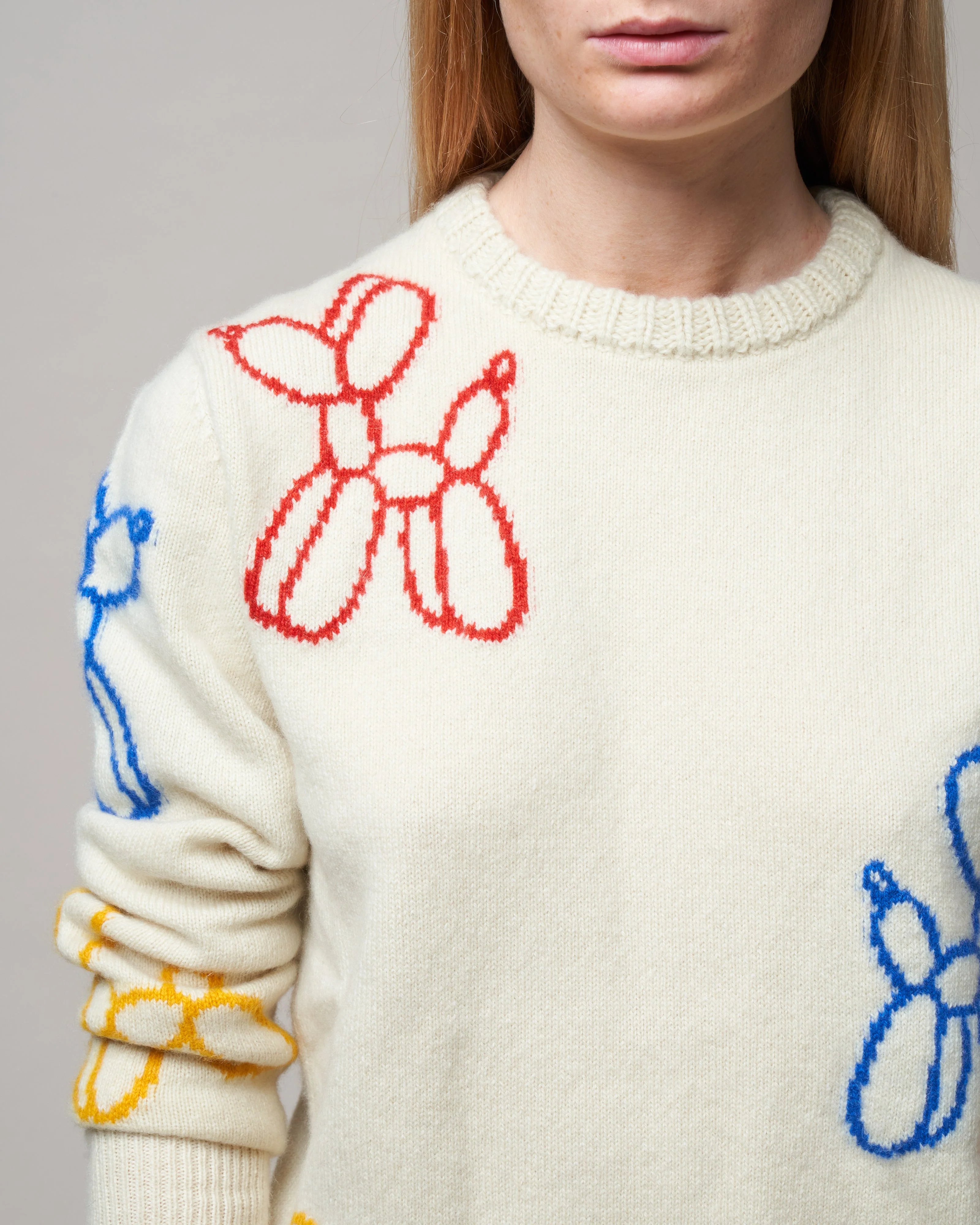 balloon dog crew sweater - white - Image 5