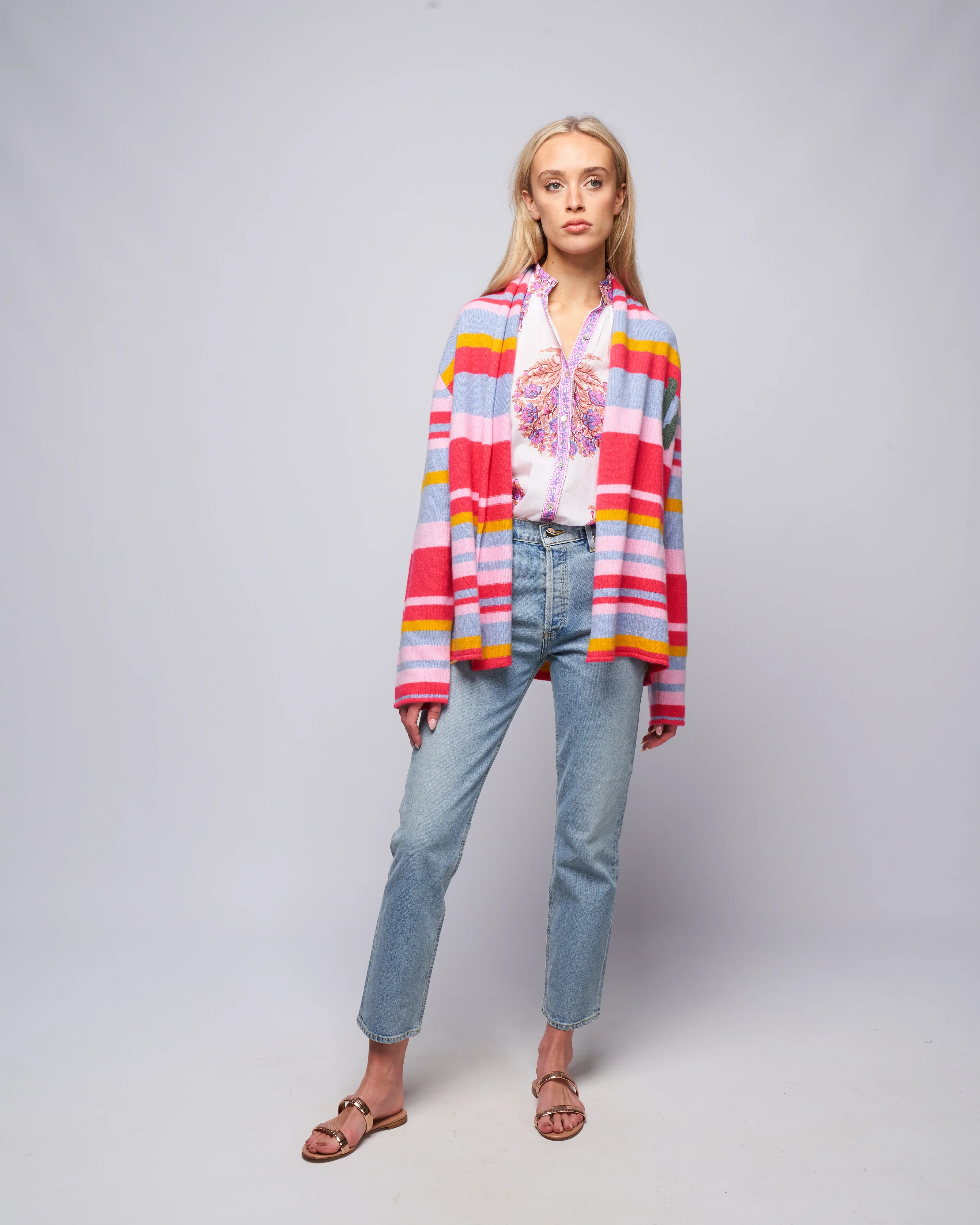 cactus cardigan - multi - Image 2
