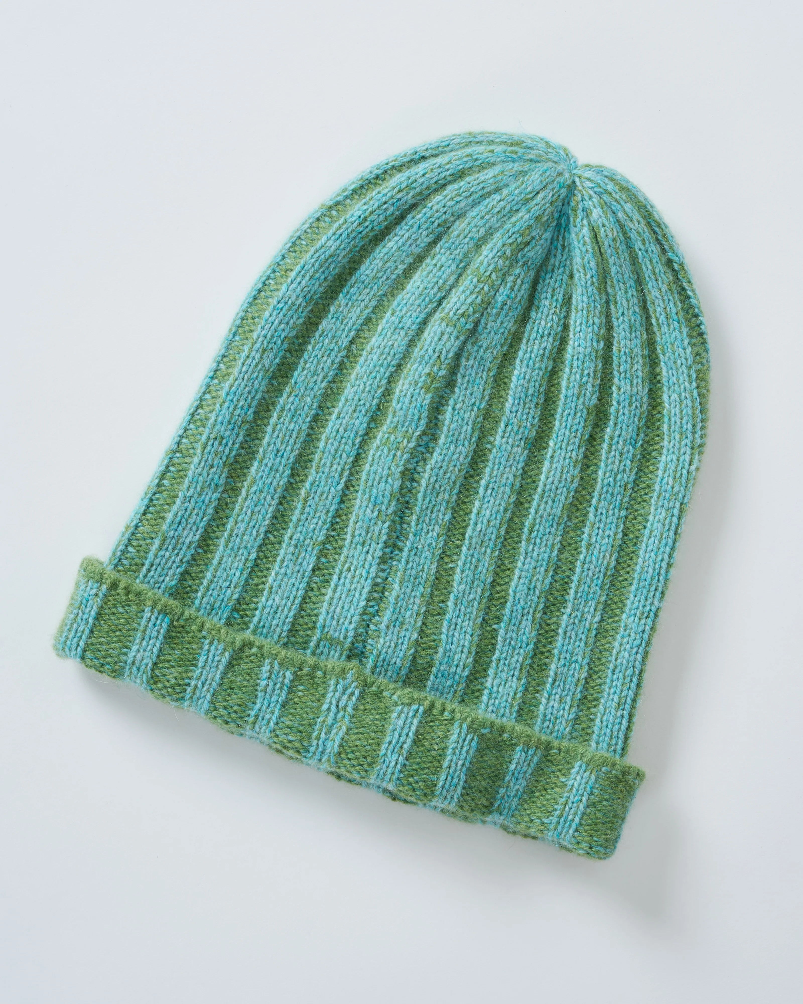 cashmere ribbed beanie - Image 4