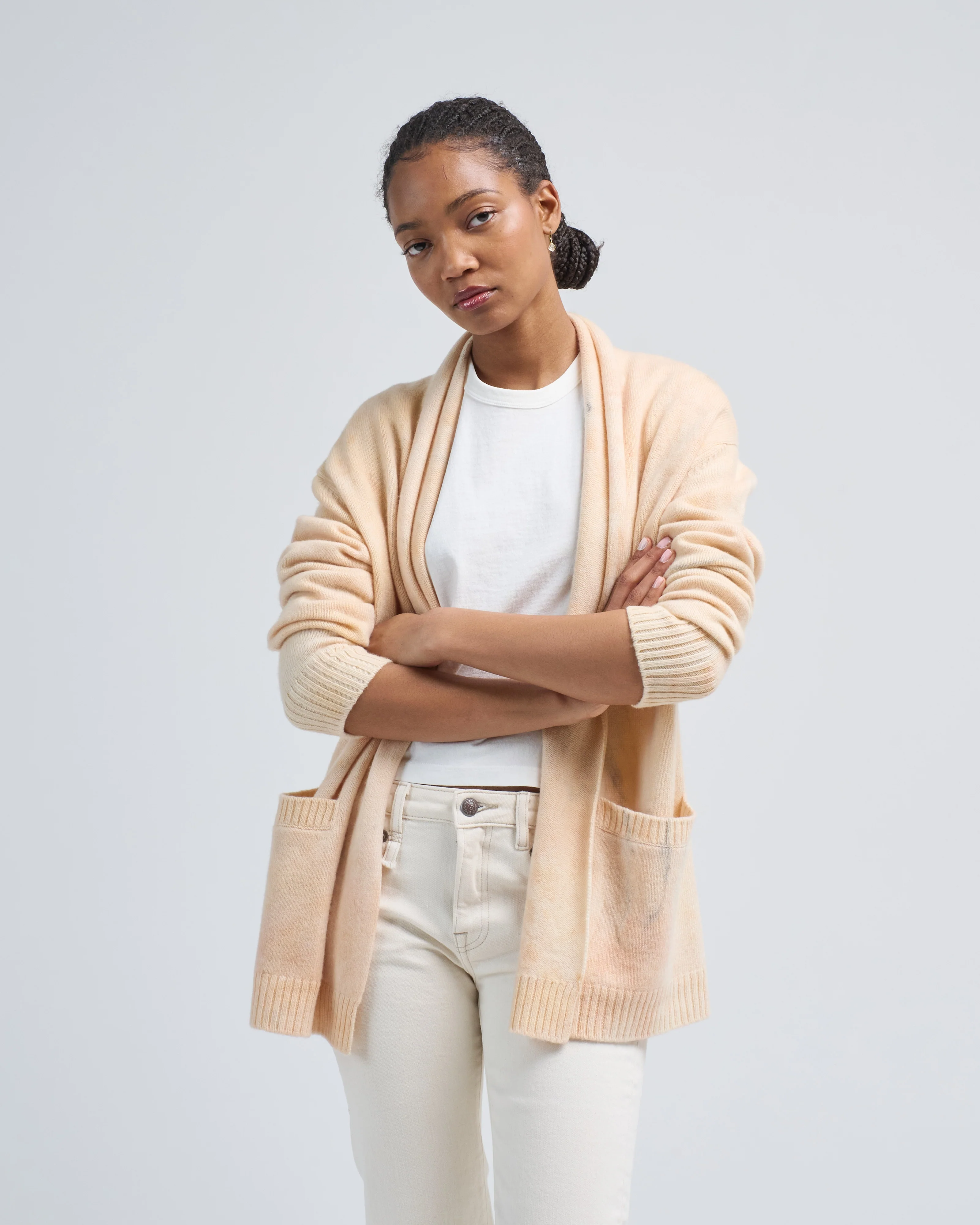 copper mine dyed cardigan bardigan - Image 2