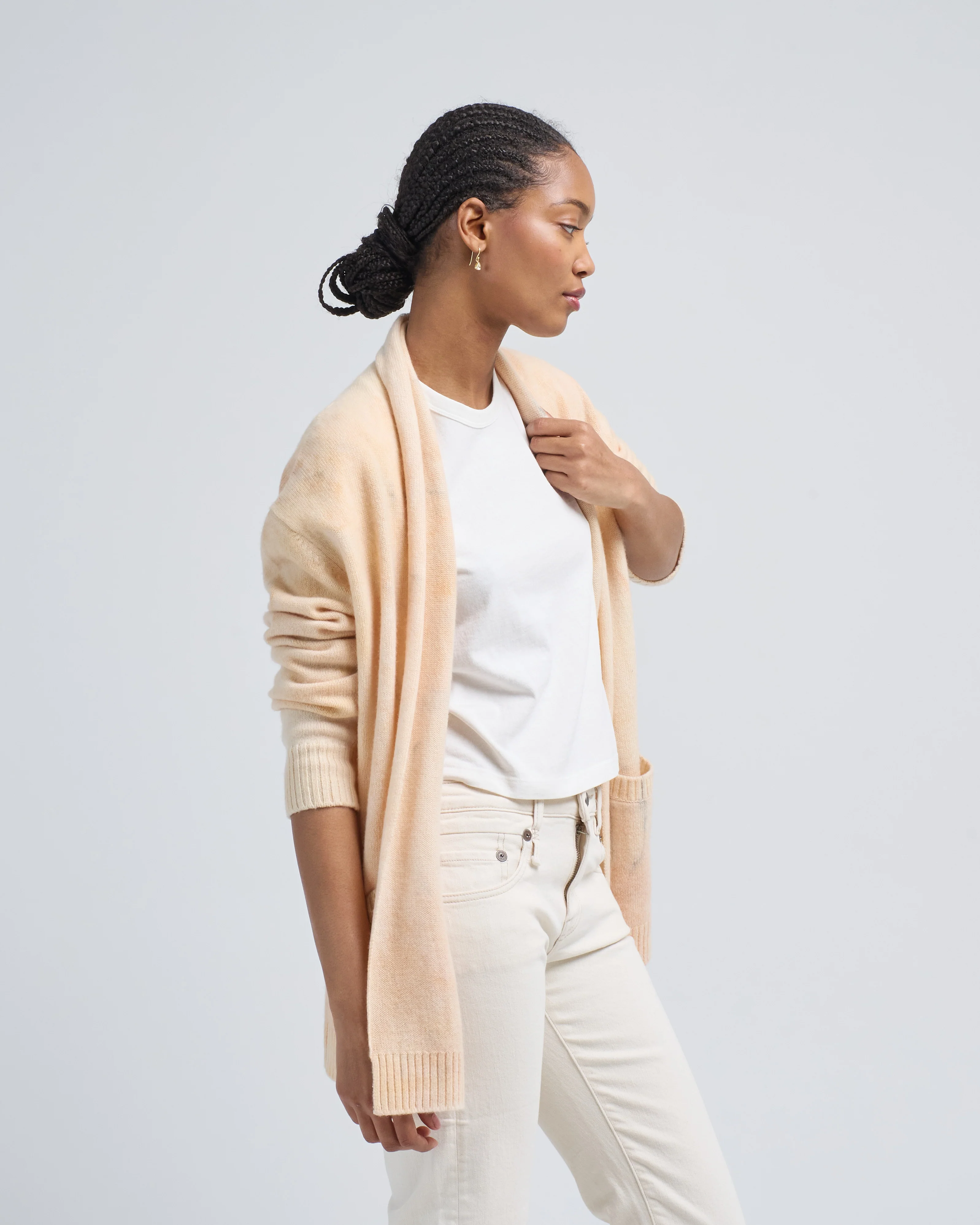 copper mine dyed cardigan bardigan - Image 3