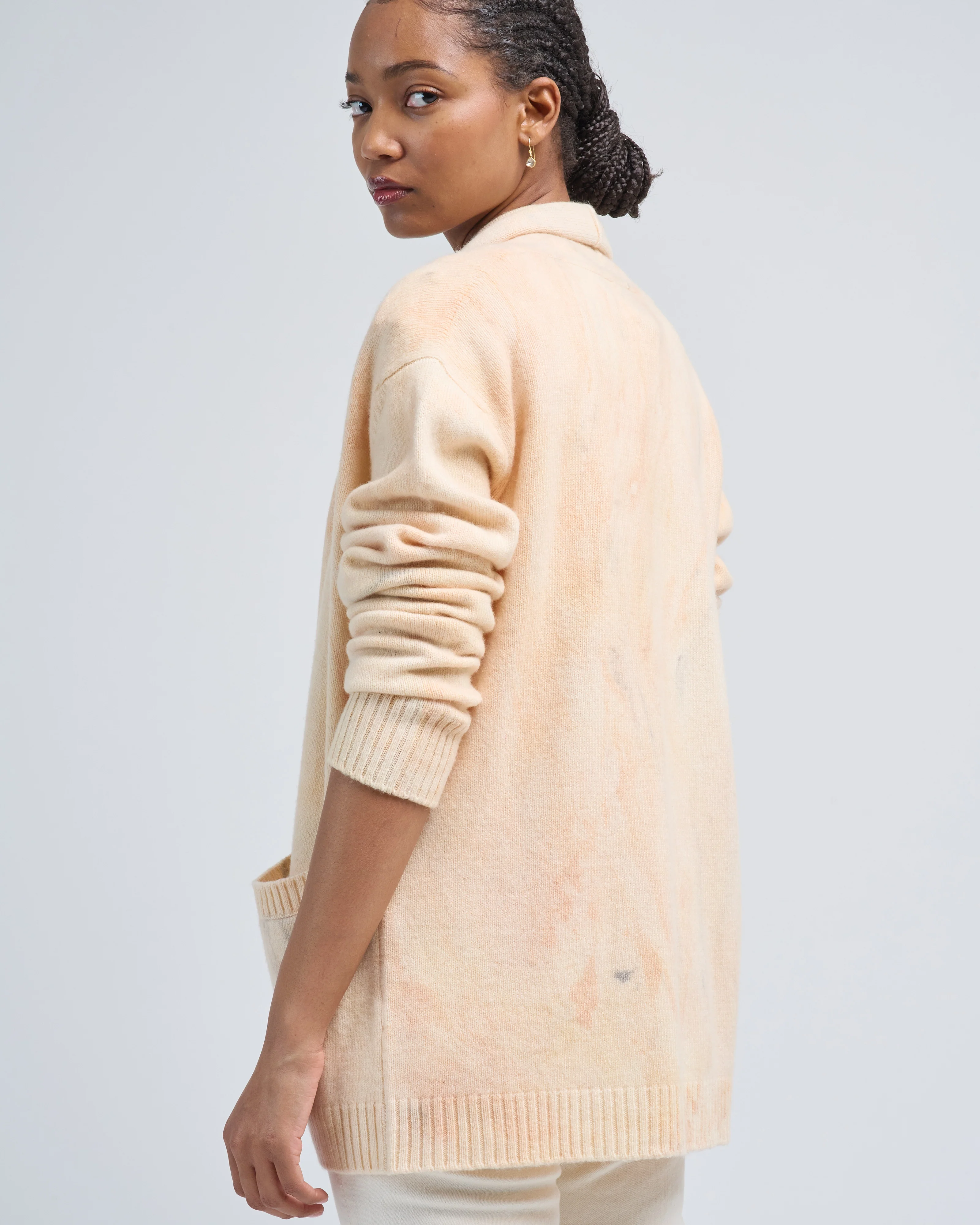 copper mine dyed cardigan bardigan - Image 5