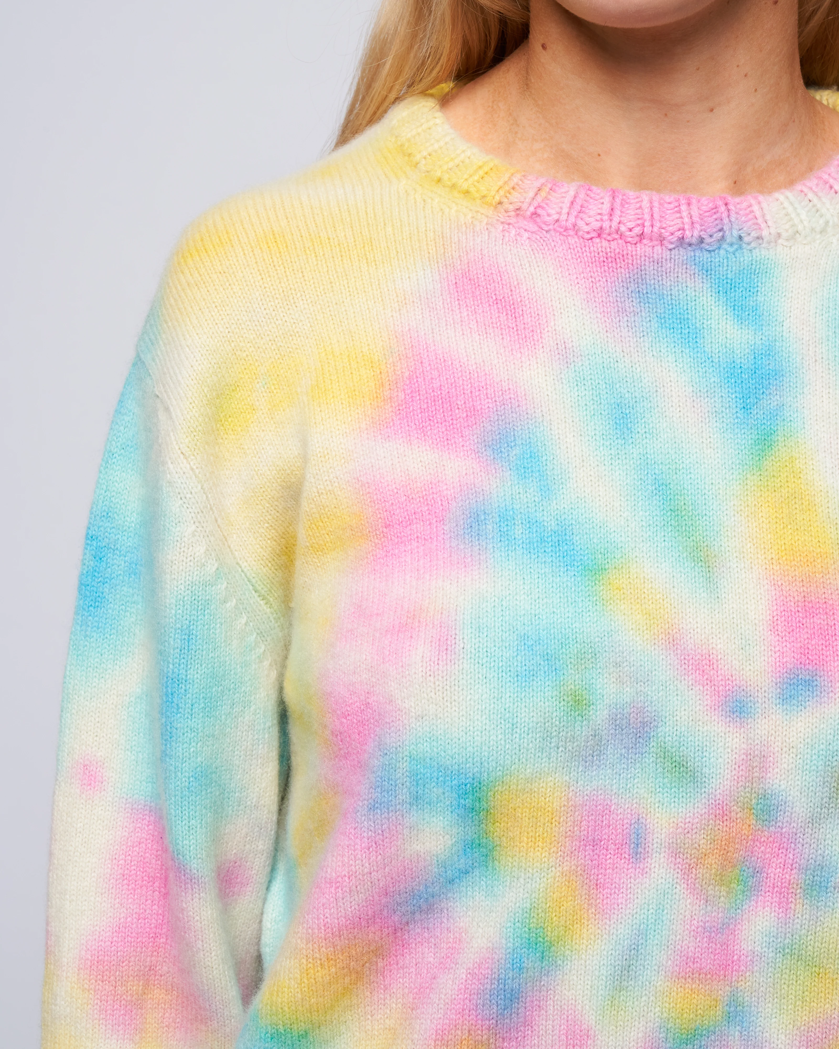 cyclone dye crew - blue/pink/green - Image 5