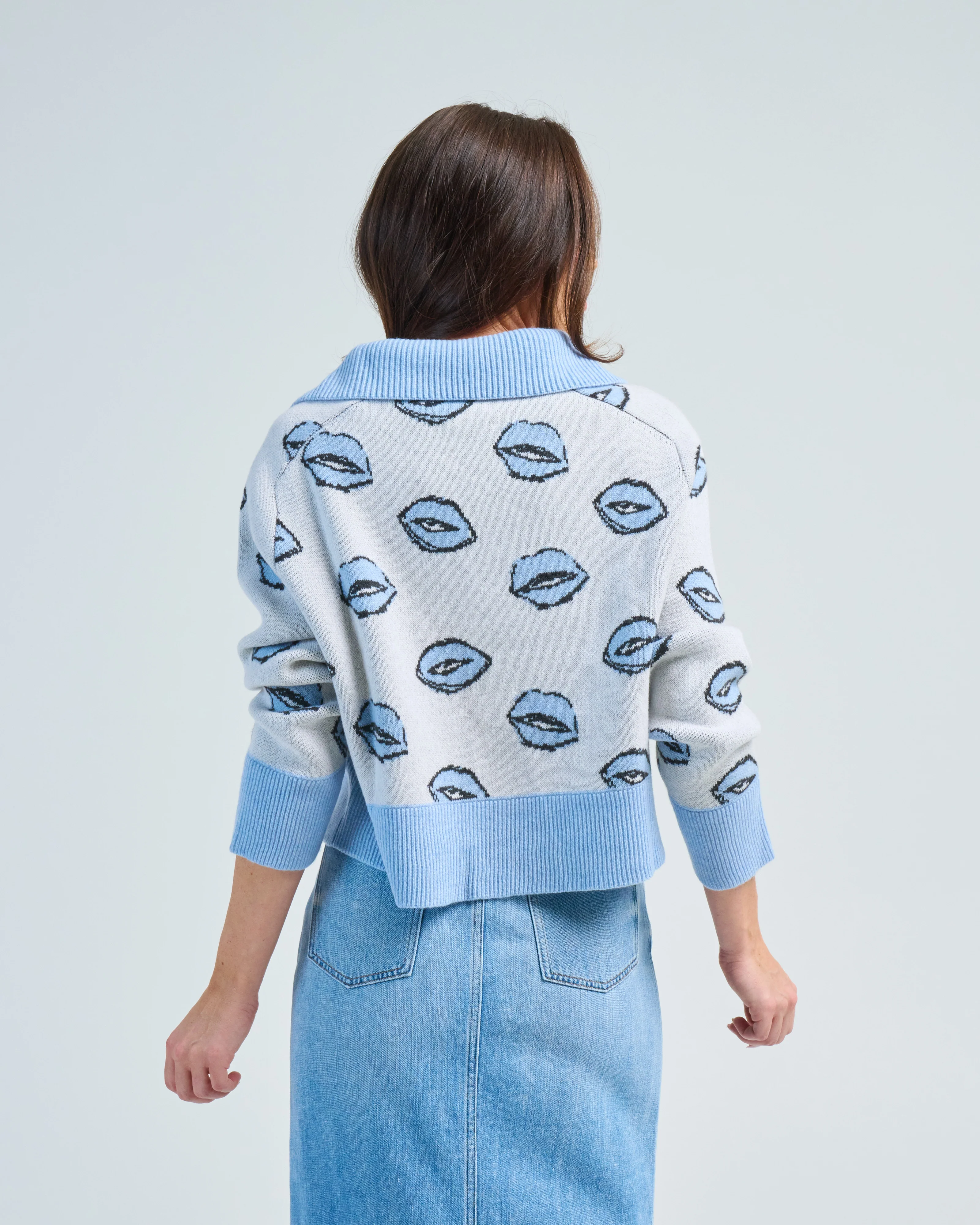 kisses collared sweater - Image 4