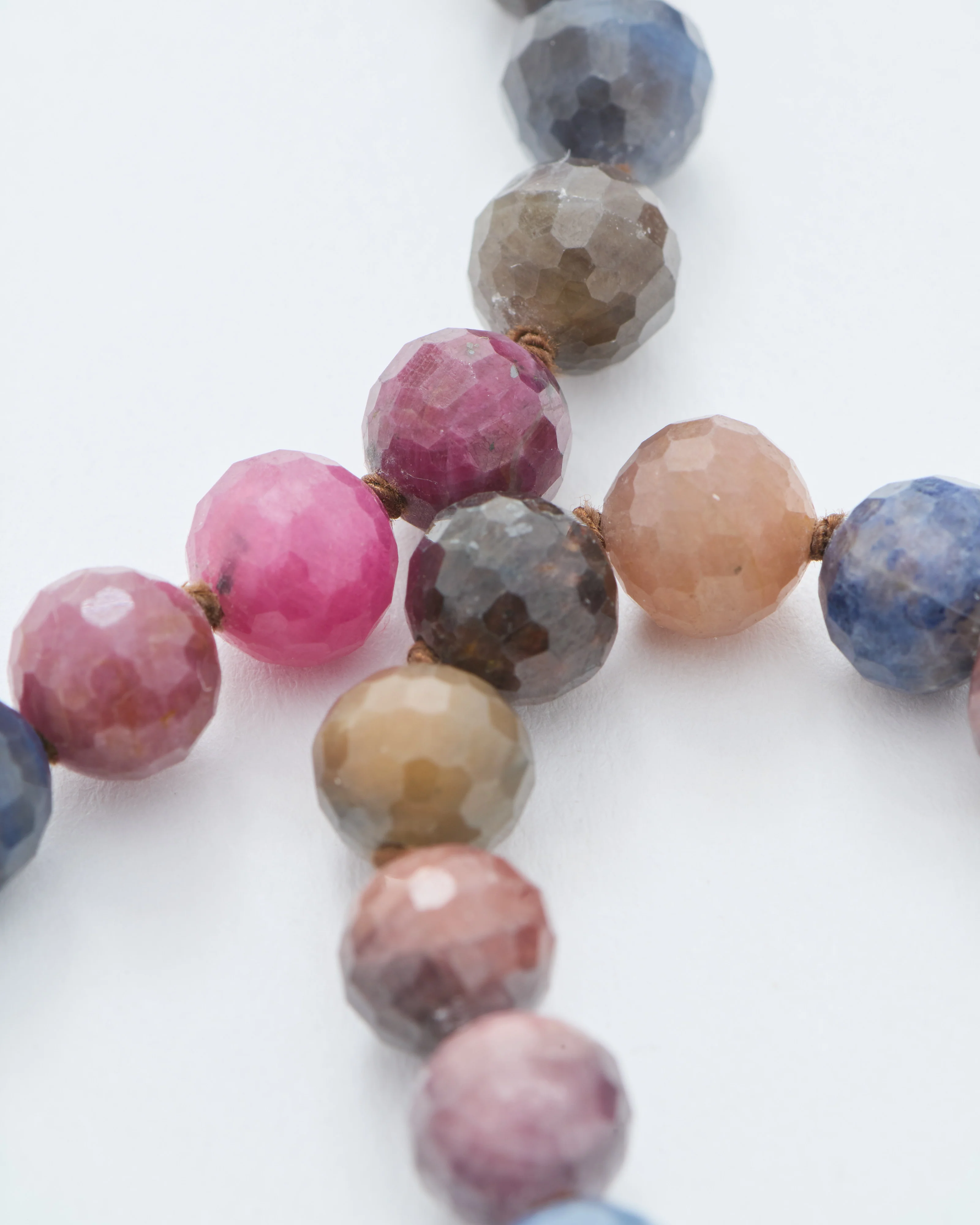 faceted sapphire chain with hooks - Image 3