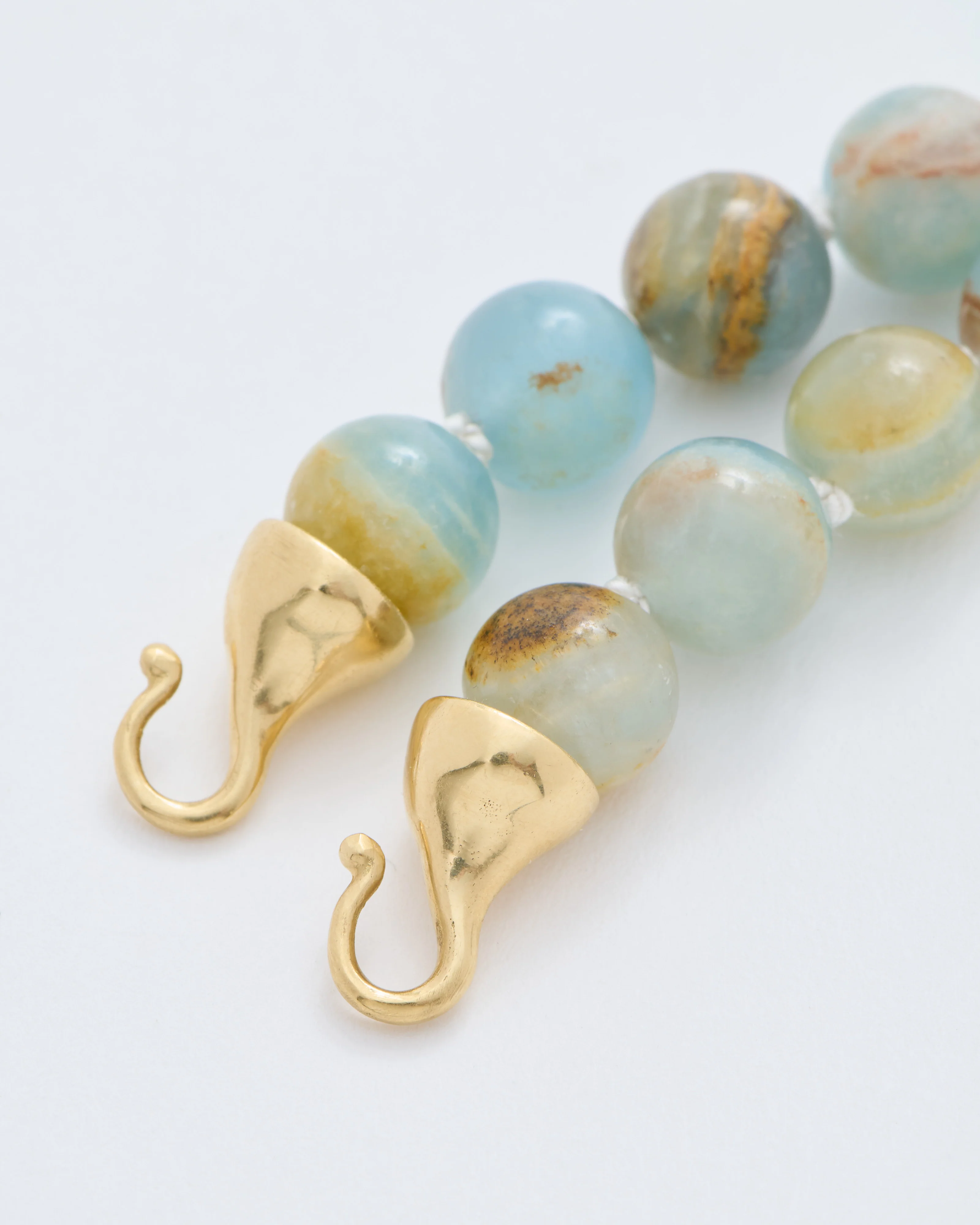 smooth calcite chain with hooks - Image 6