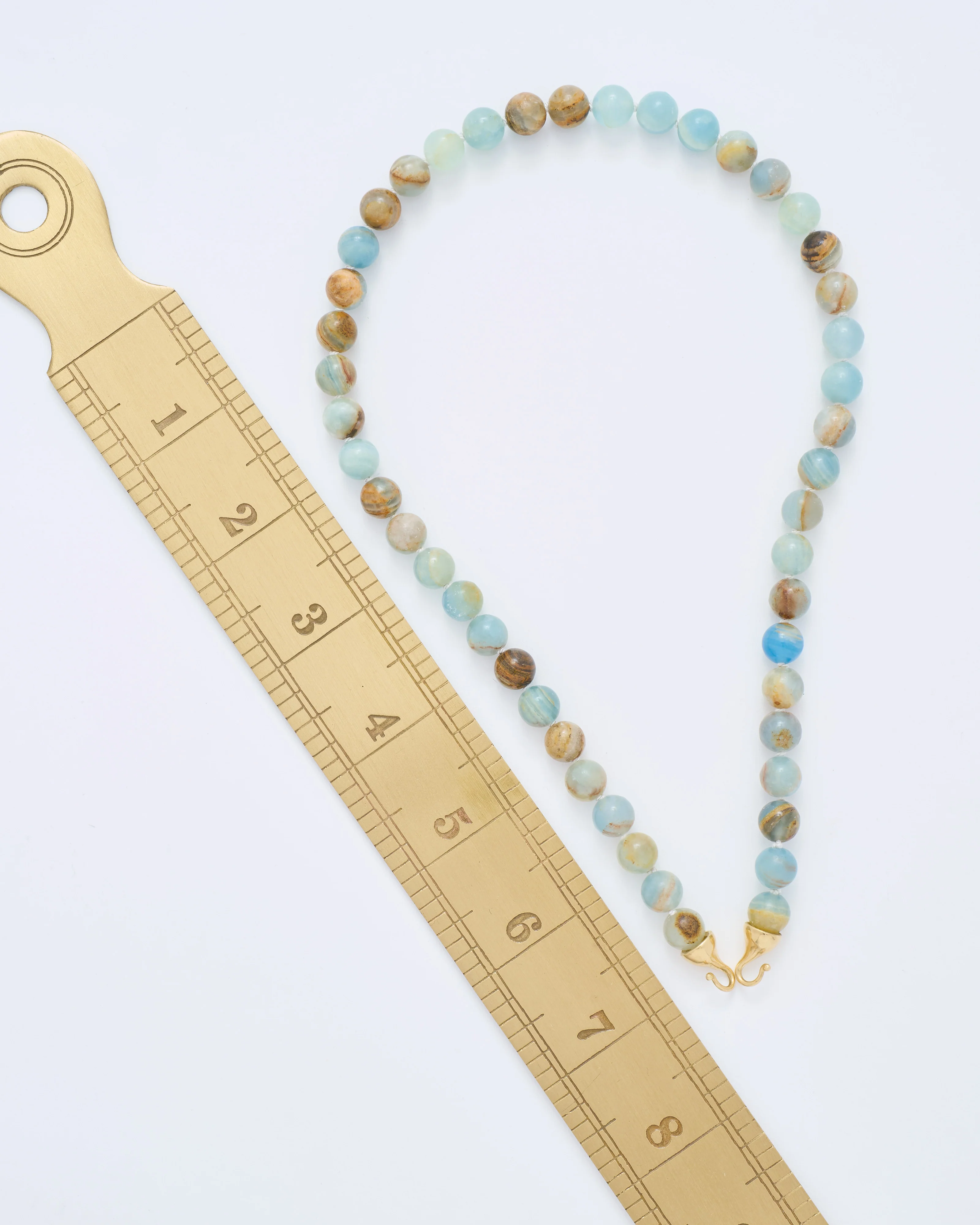 smooth calcite chain with hooks - Image 7