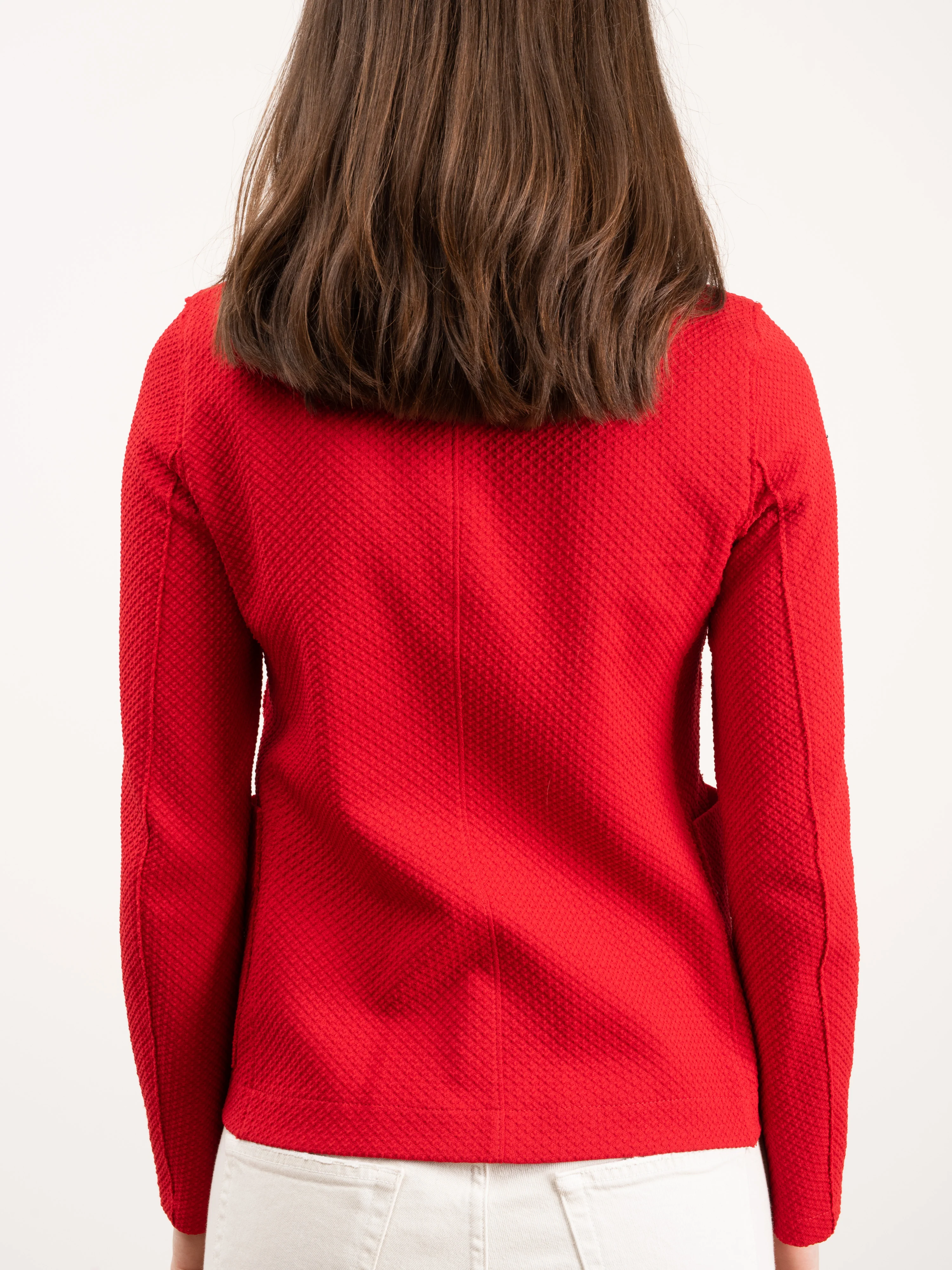 boyfriend jacket - red - Image 6