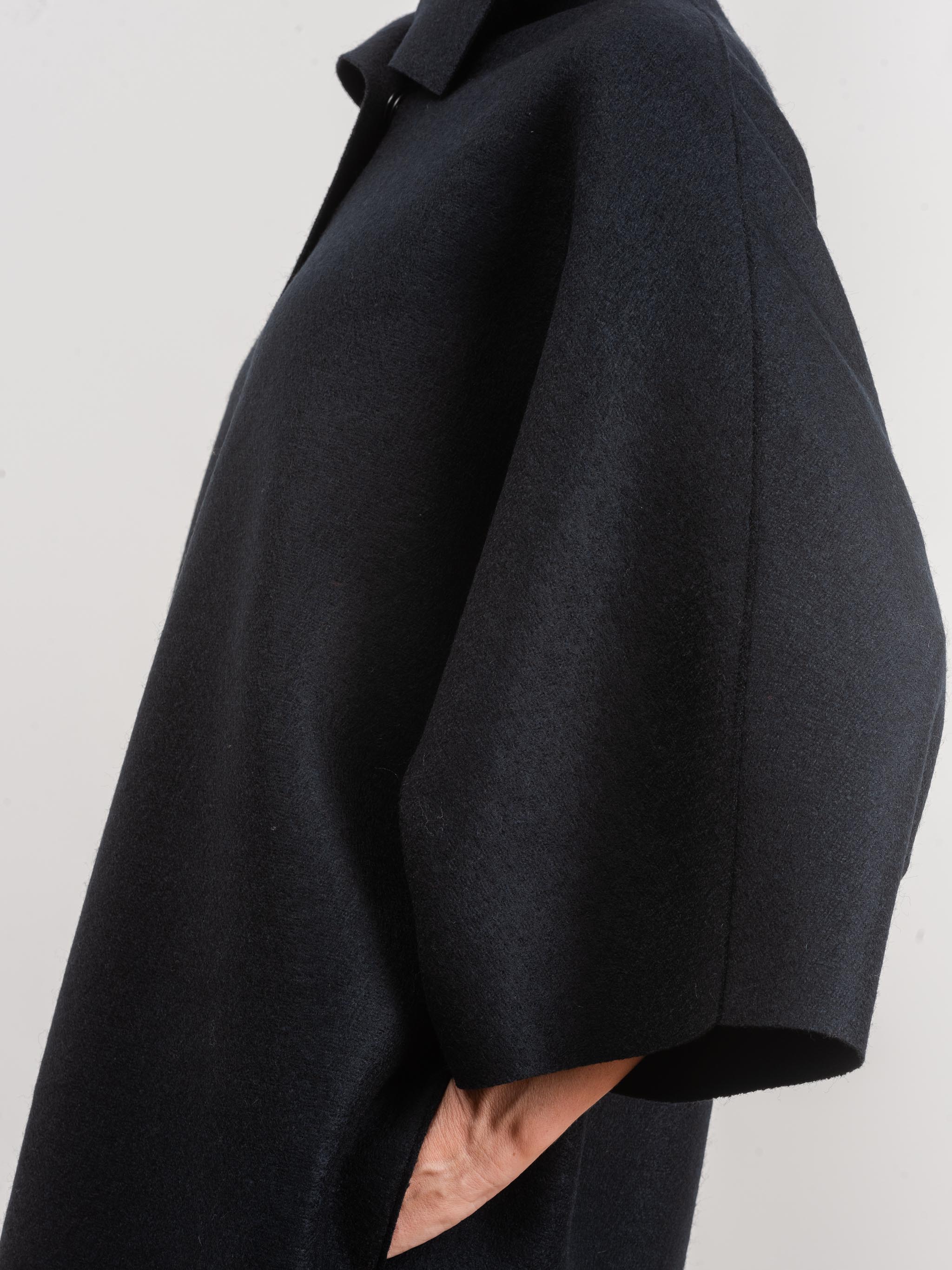 kimono mantle - dark blue - Image 5