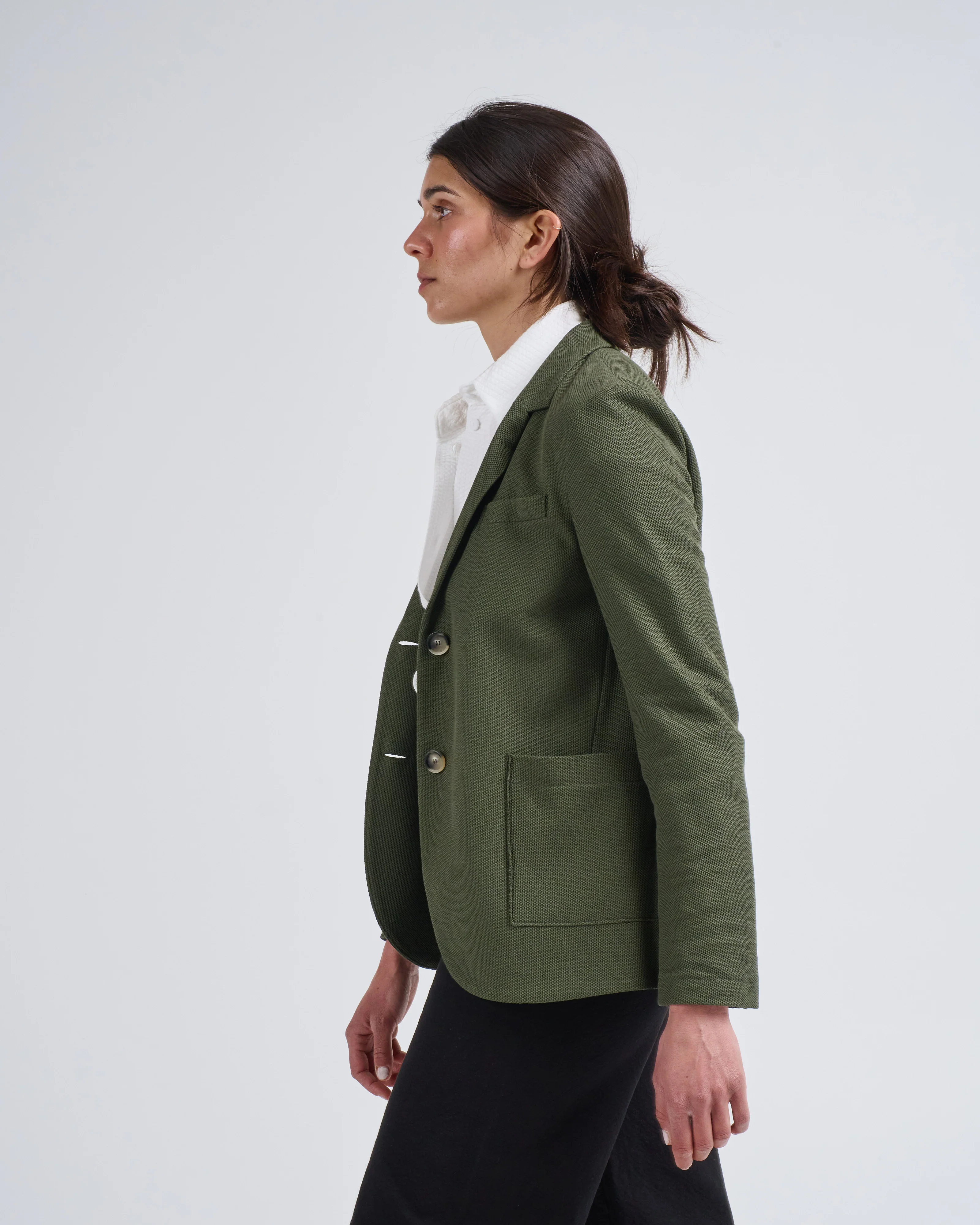 blazer honeycomb with loro piana fabric - Image 4