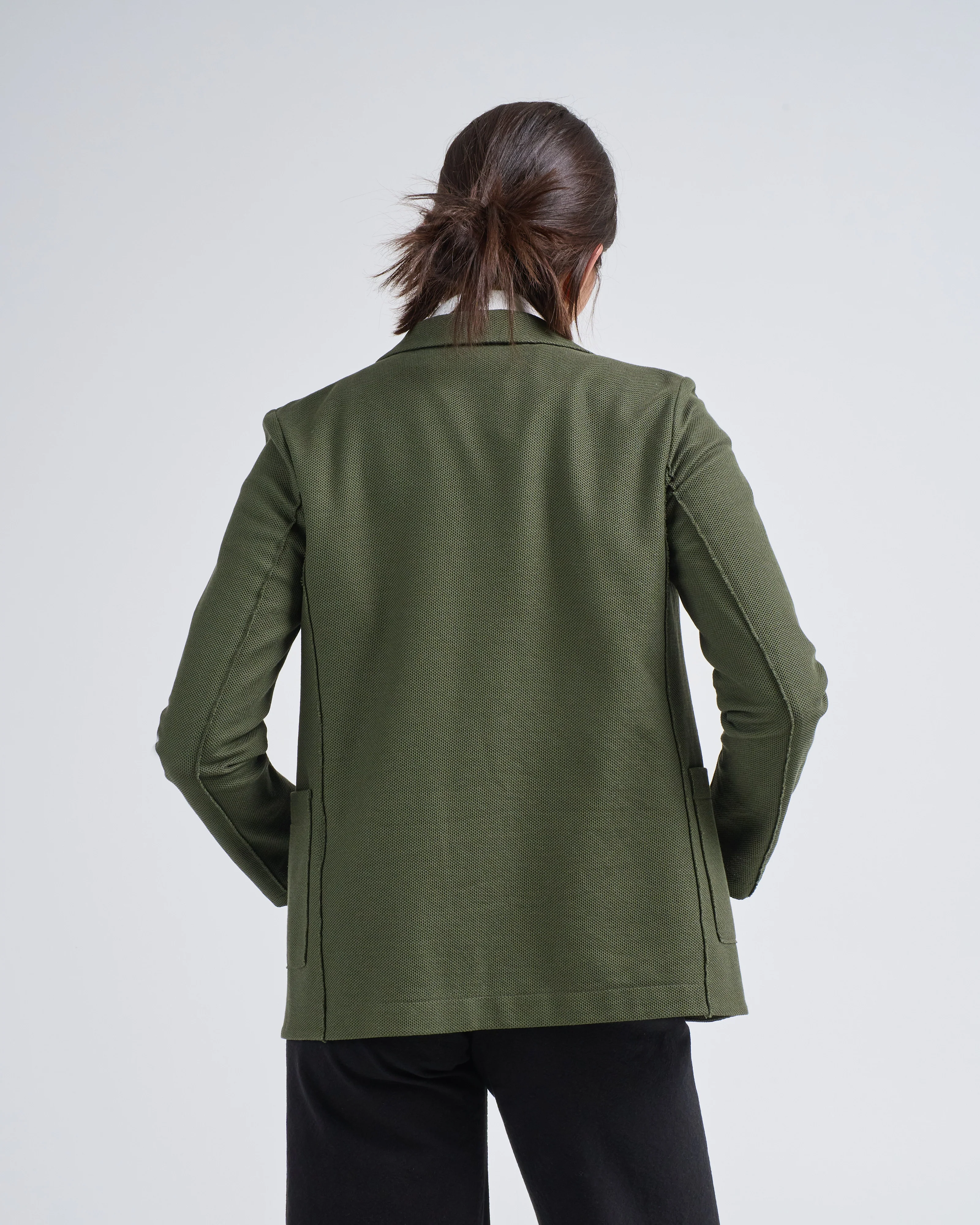 blazer honeycomb with loro piana fabric - Image 5
