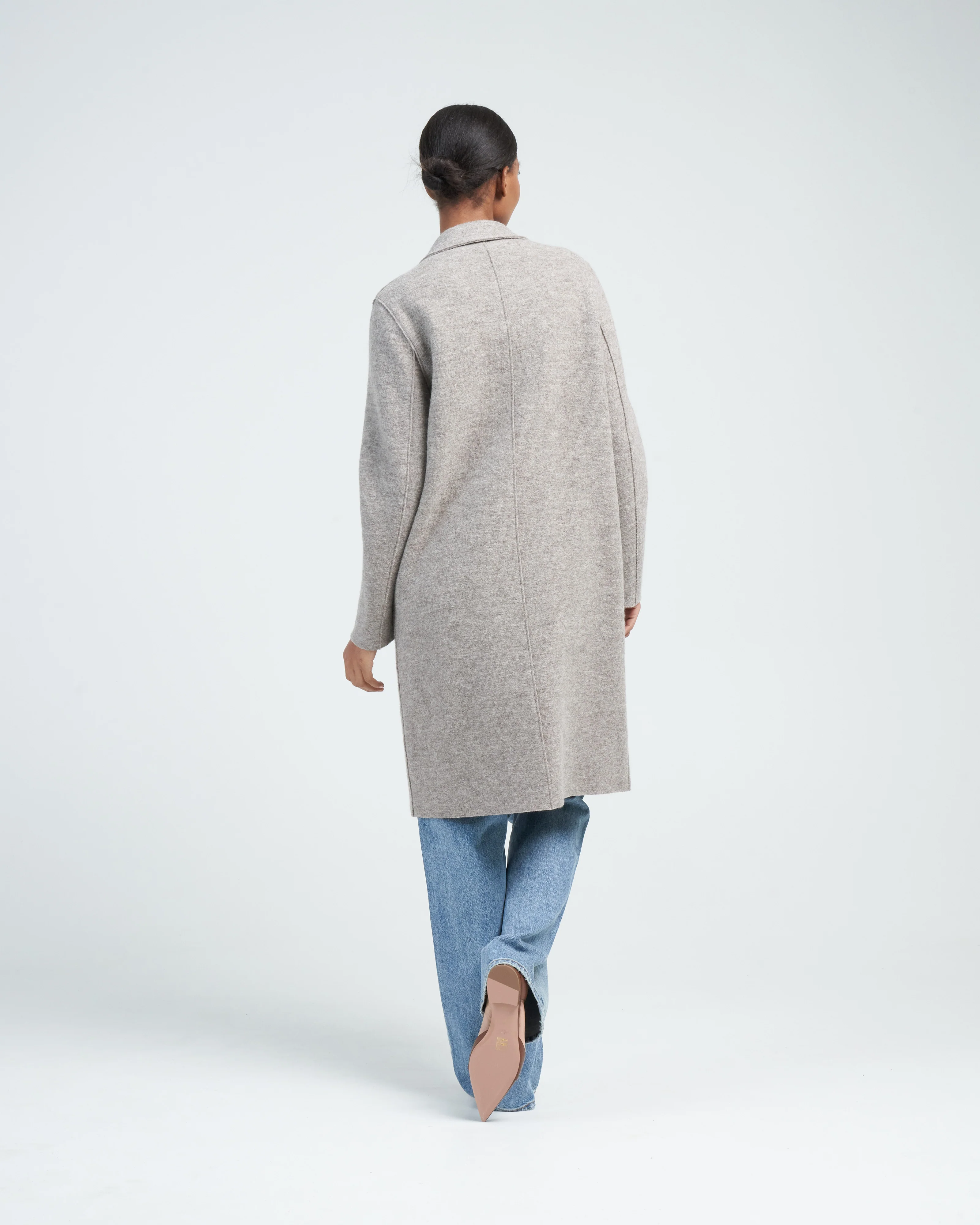 boiled wool overcoat - Image 4