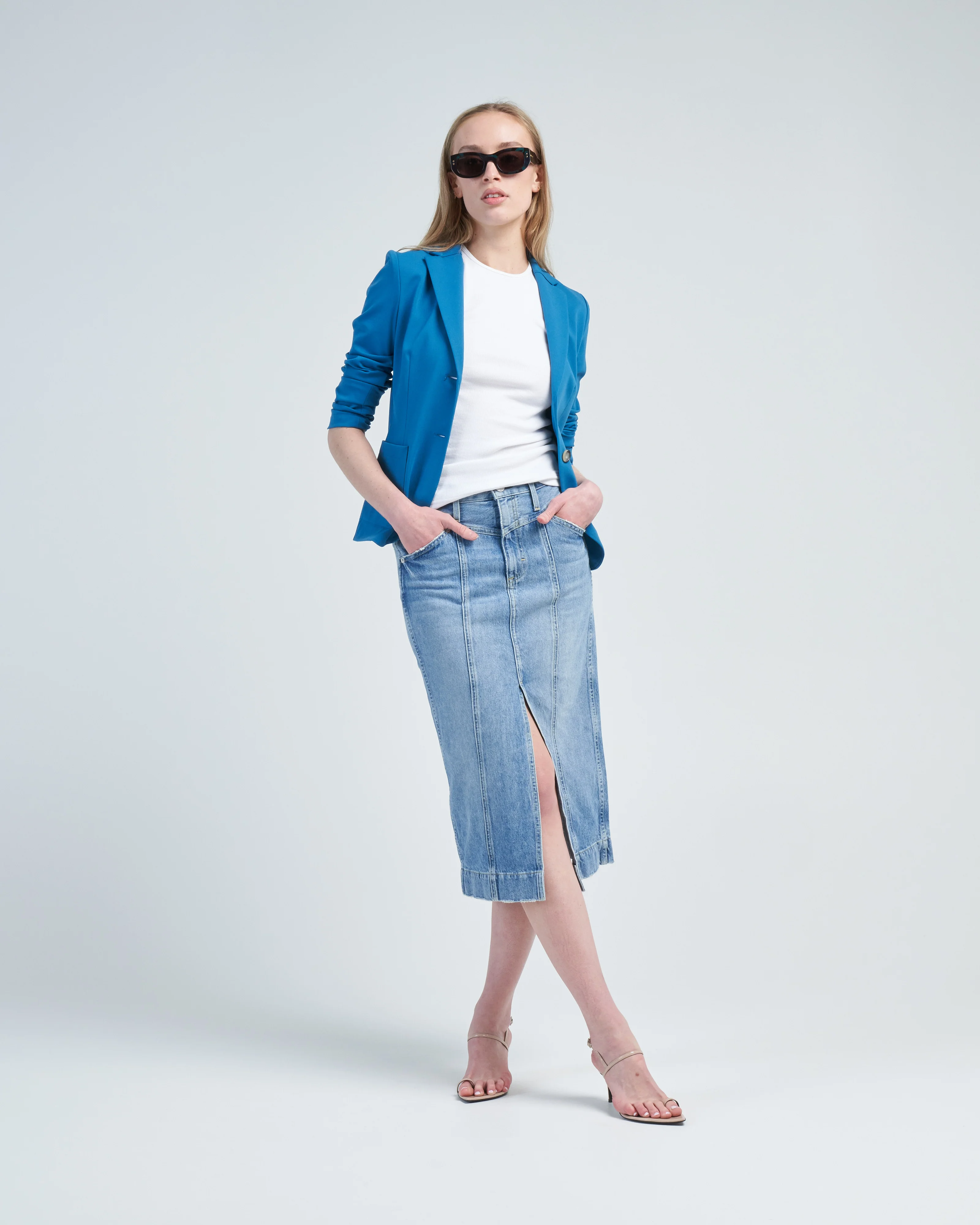 fitted blazer - Image 2