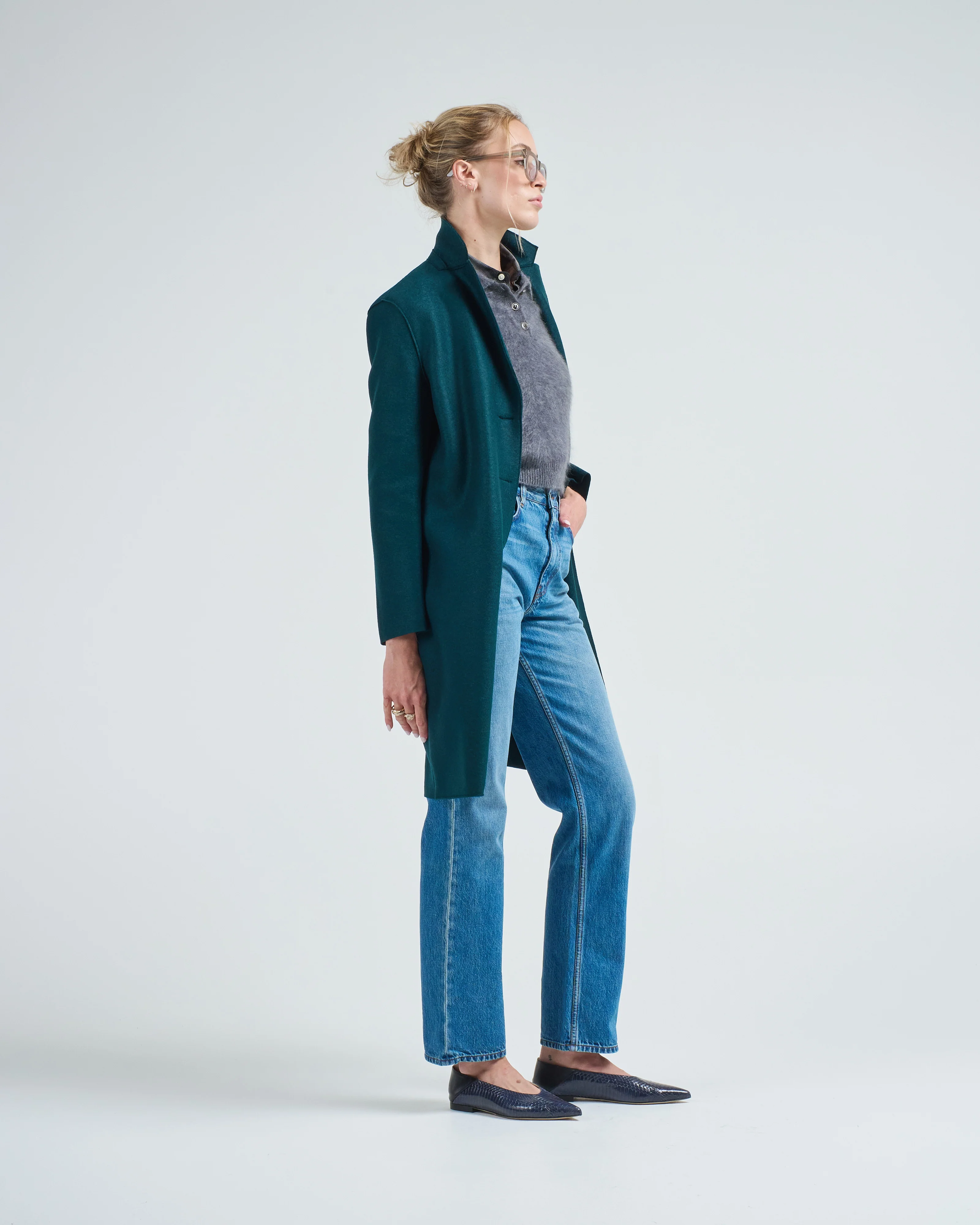 overcoat pressed wool - Image 4
