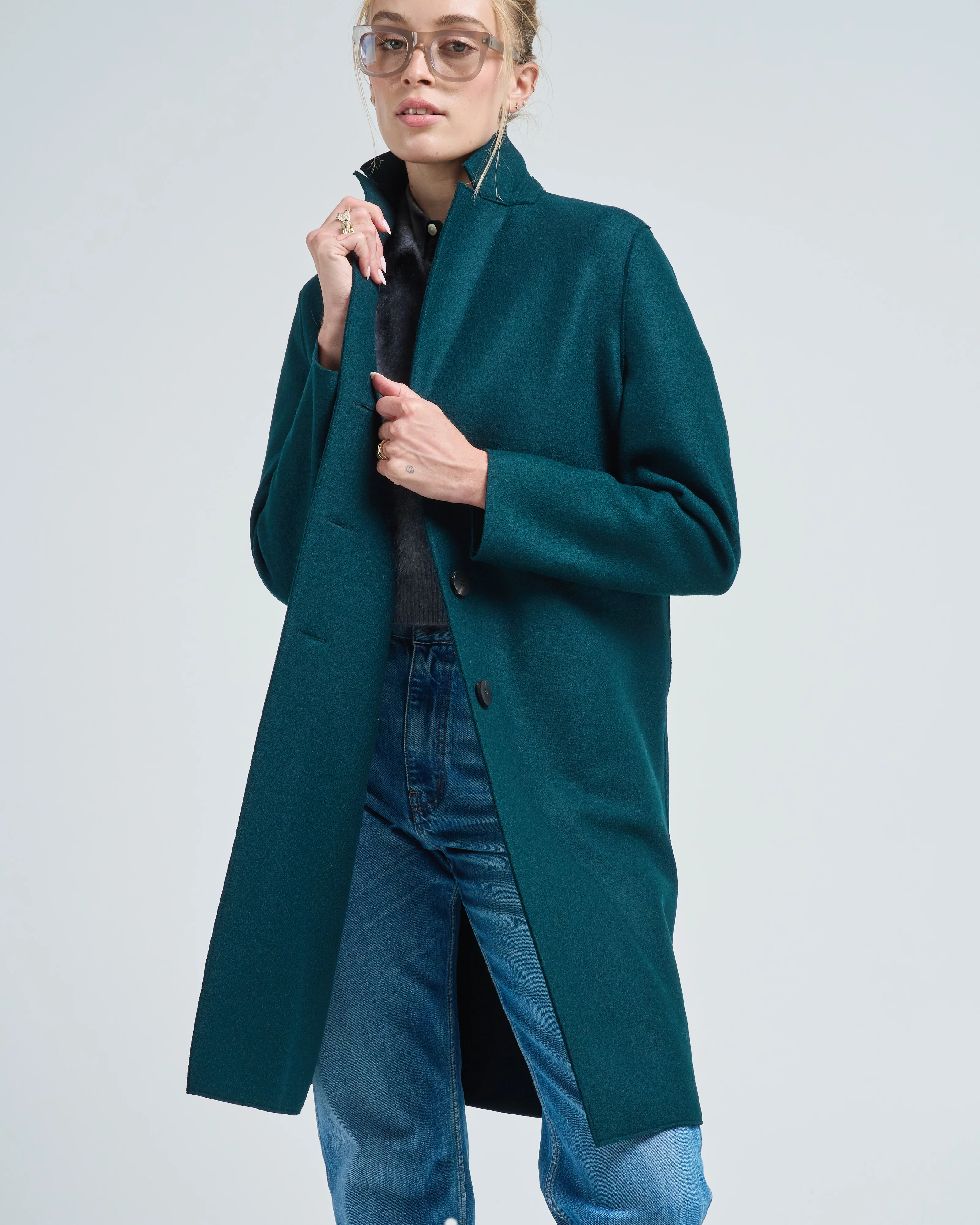 overcoat pressed wool - Image 6