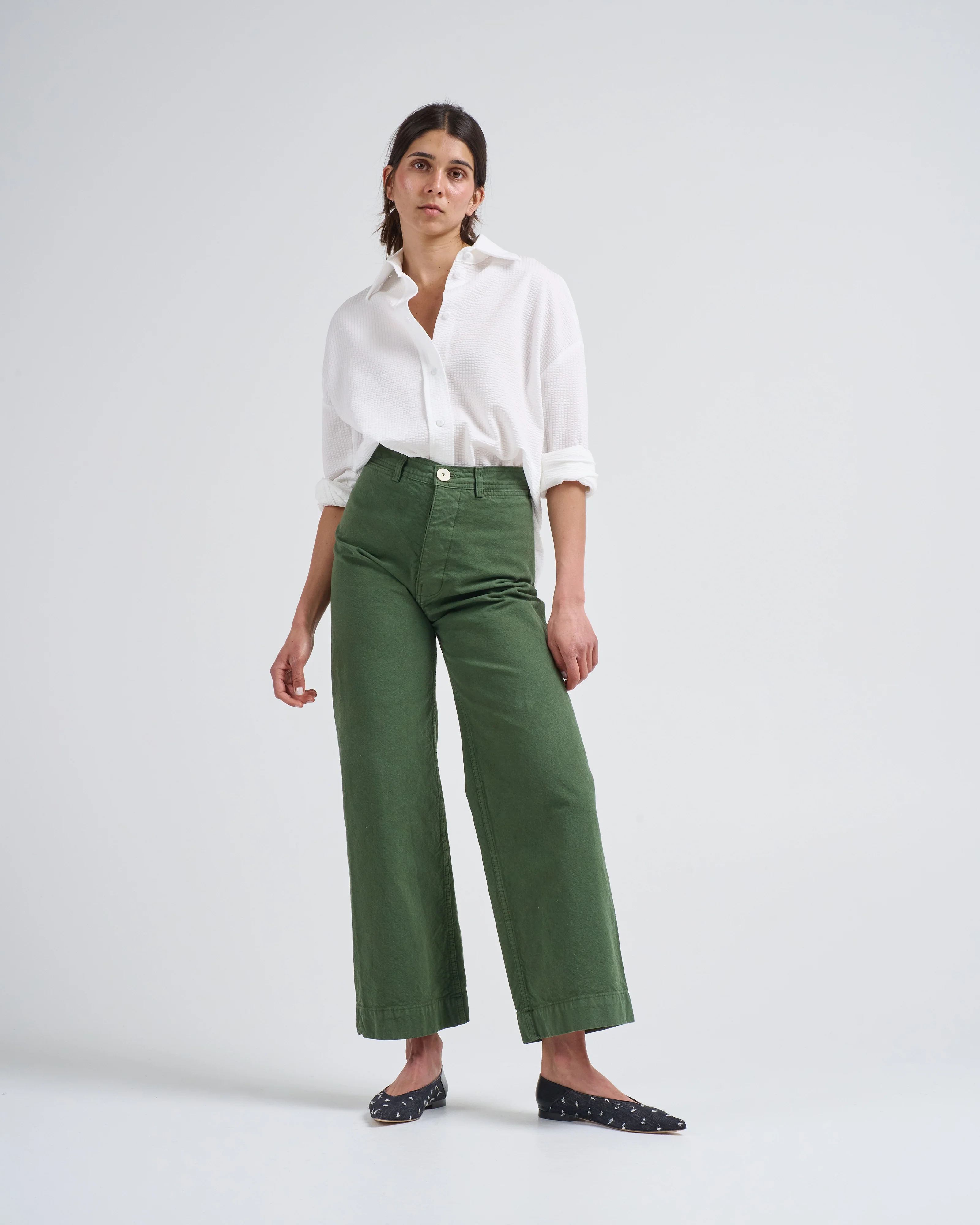 oversized seersucker shirt - Image 2