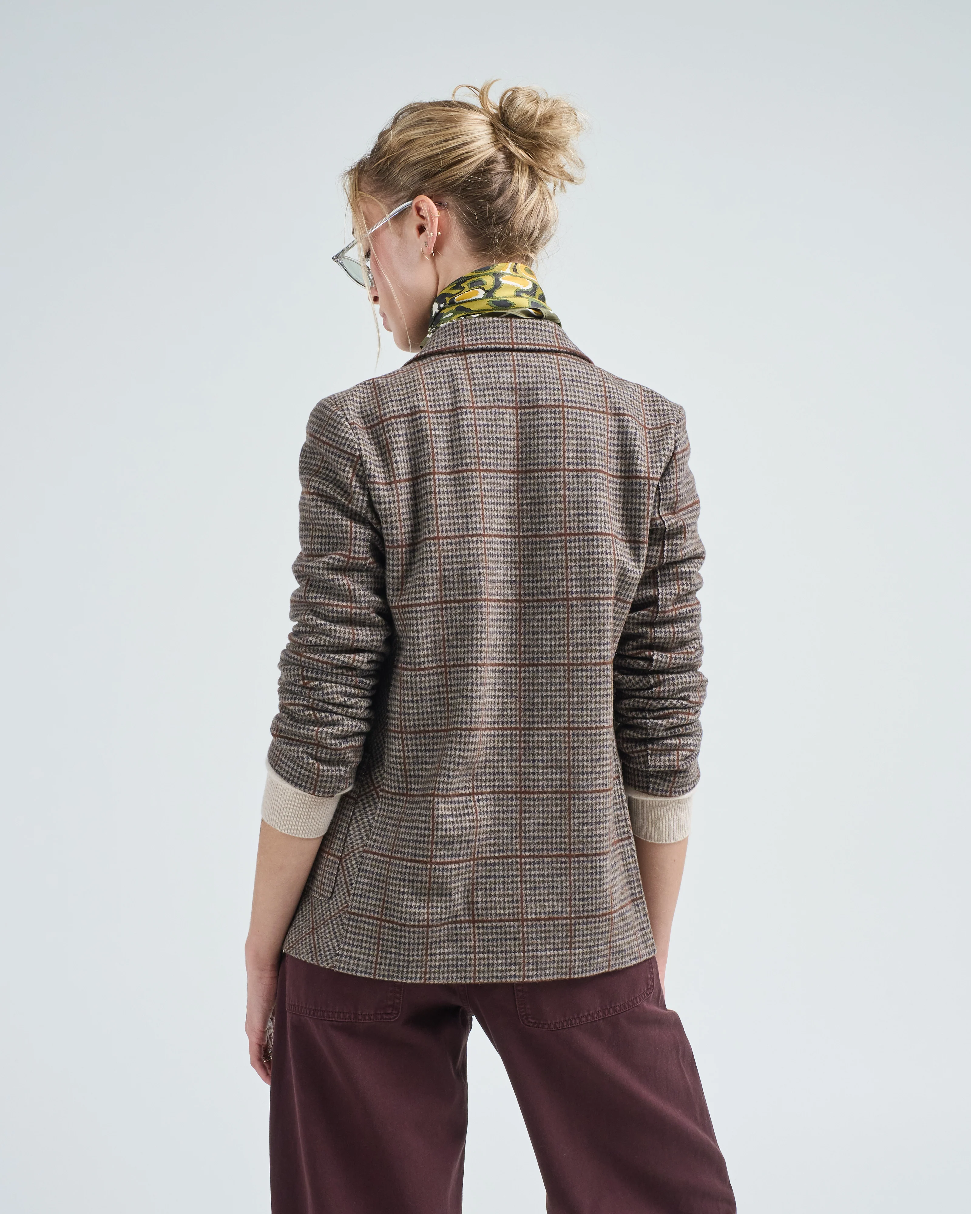 stand up collar blazer - Image 4