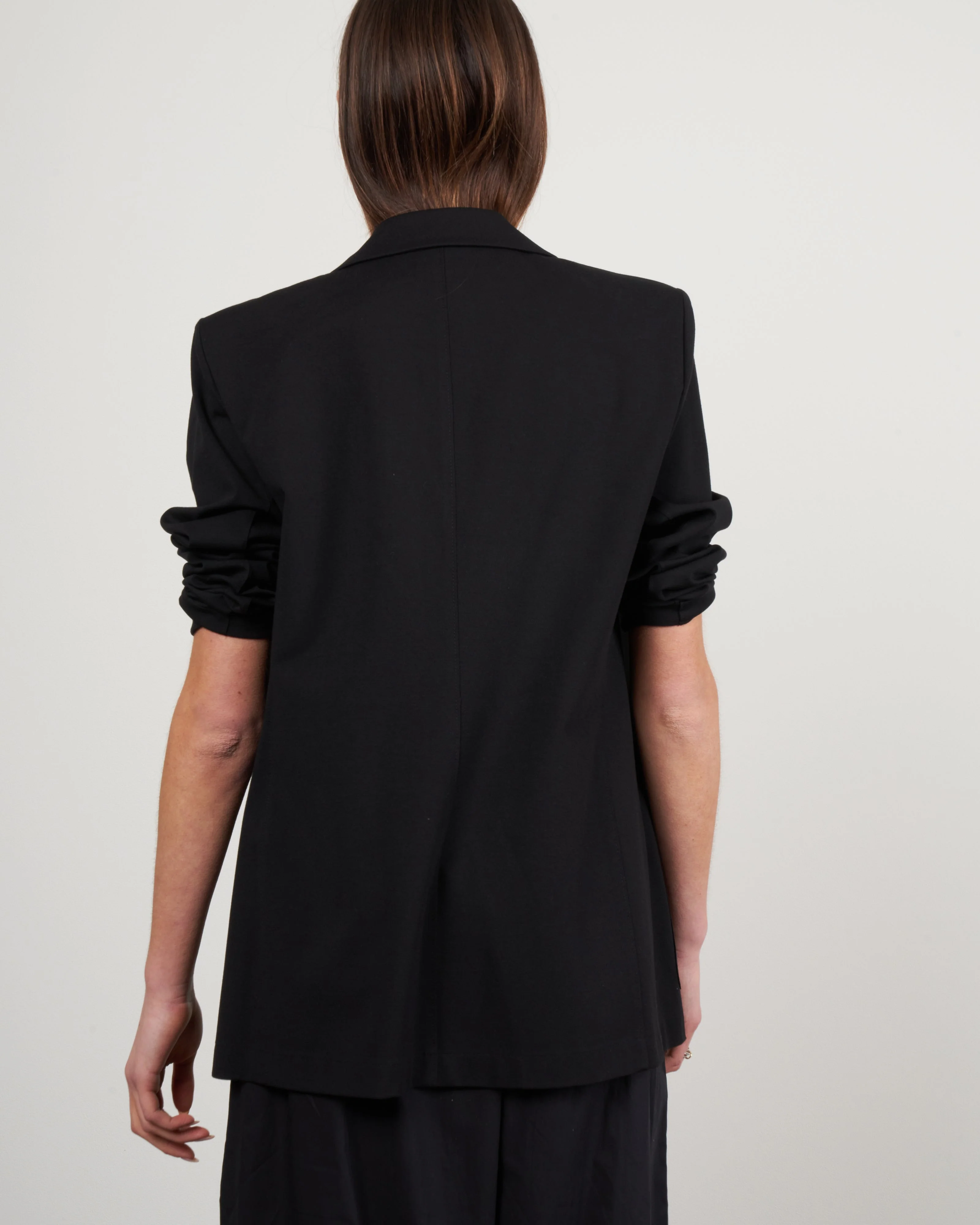 women's boyfriend blazer - black - Image 4