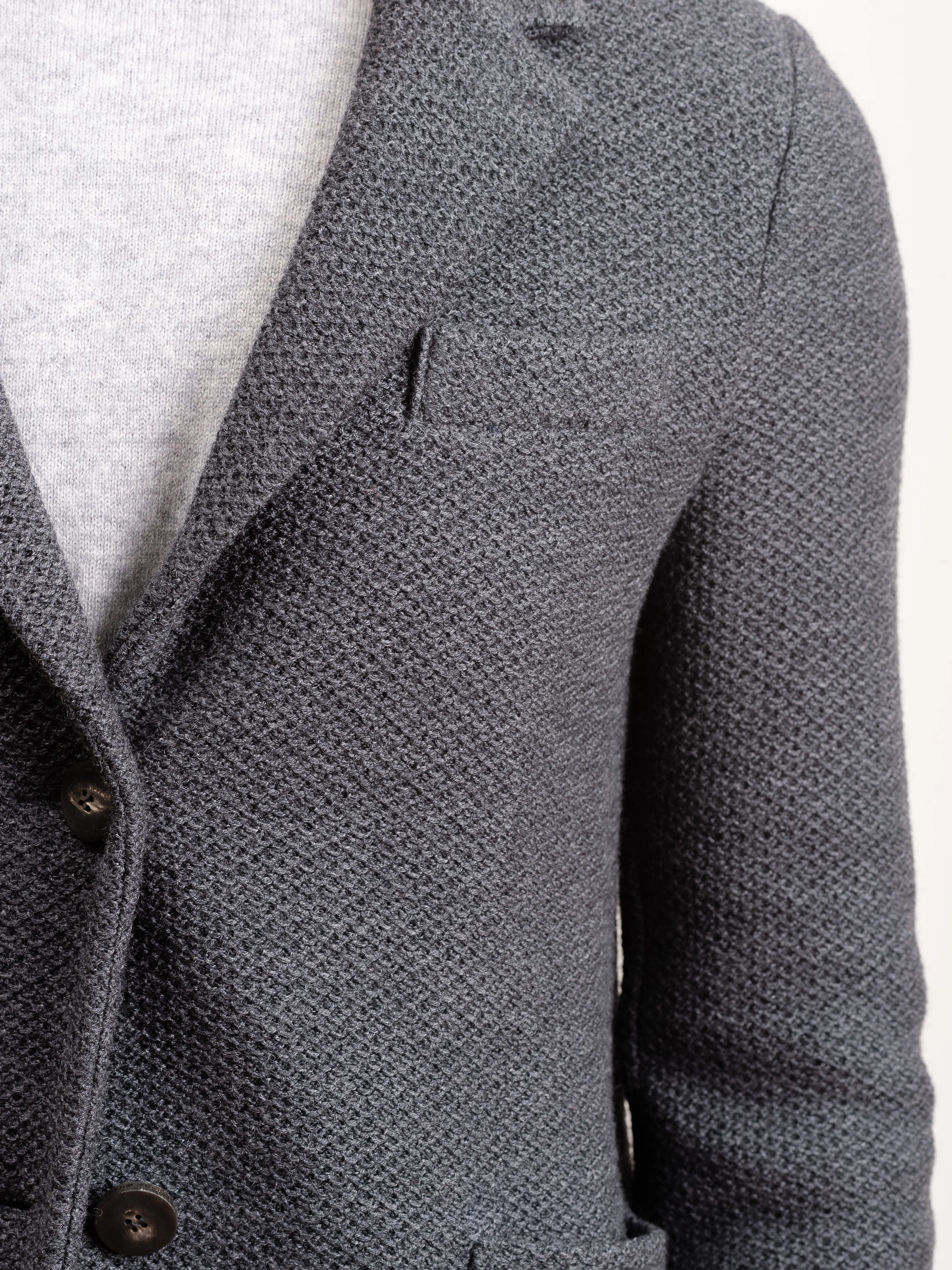 stand up collar boyfriend blazer - Image 6
