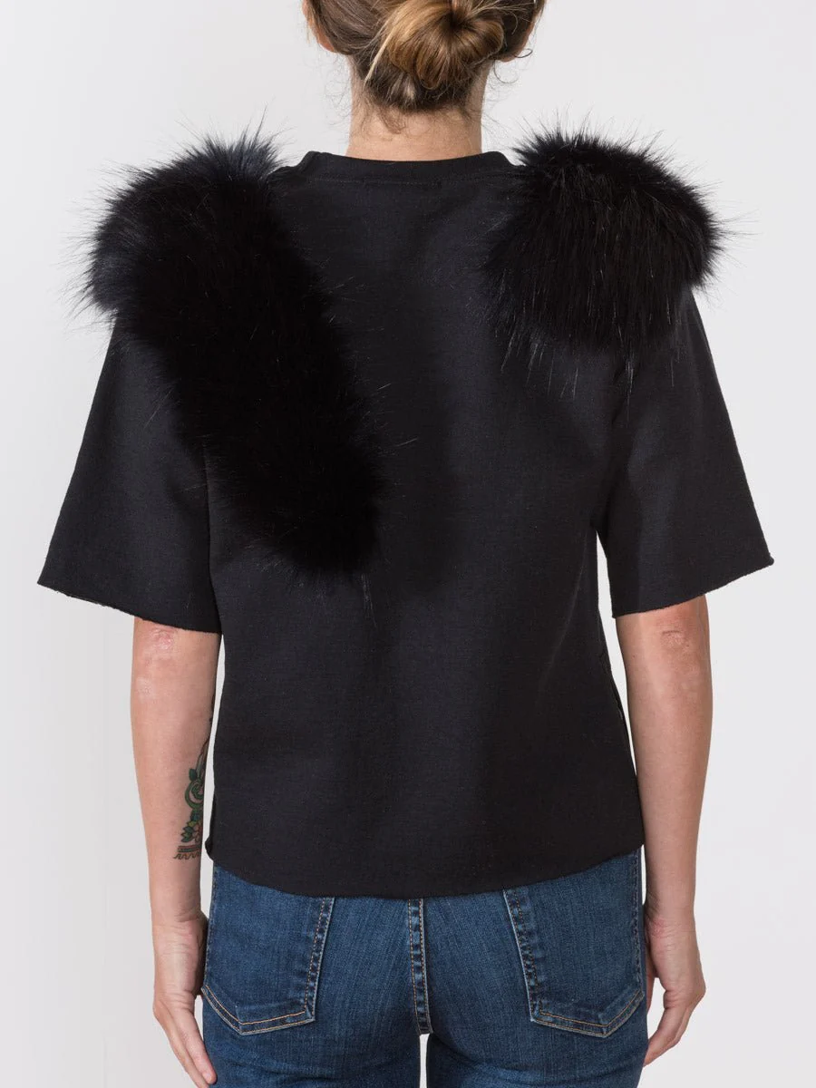 pullover with fur - Image 5