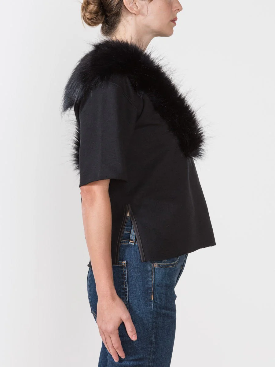 pullover with fur - Image 6
