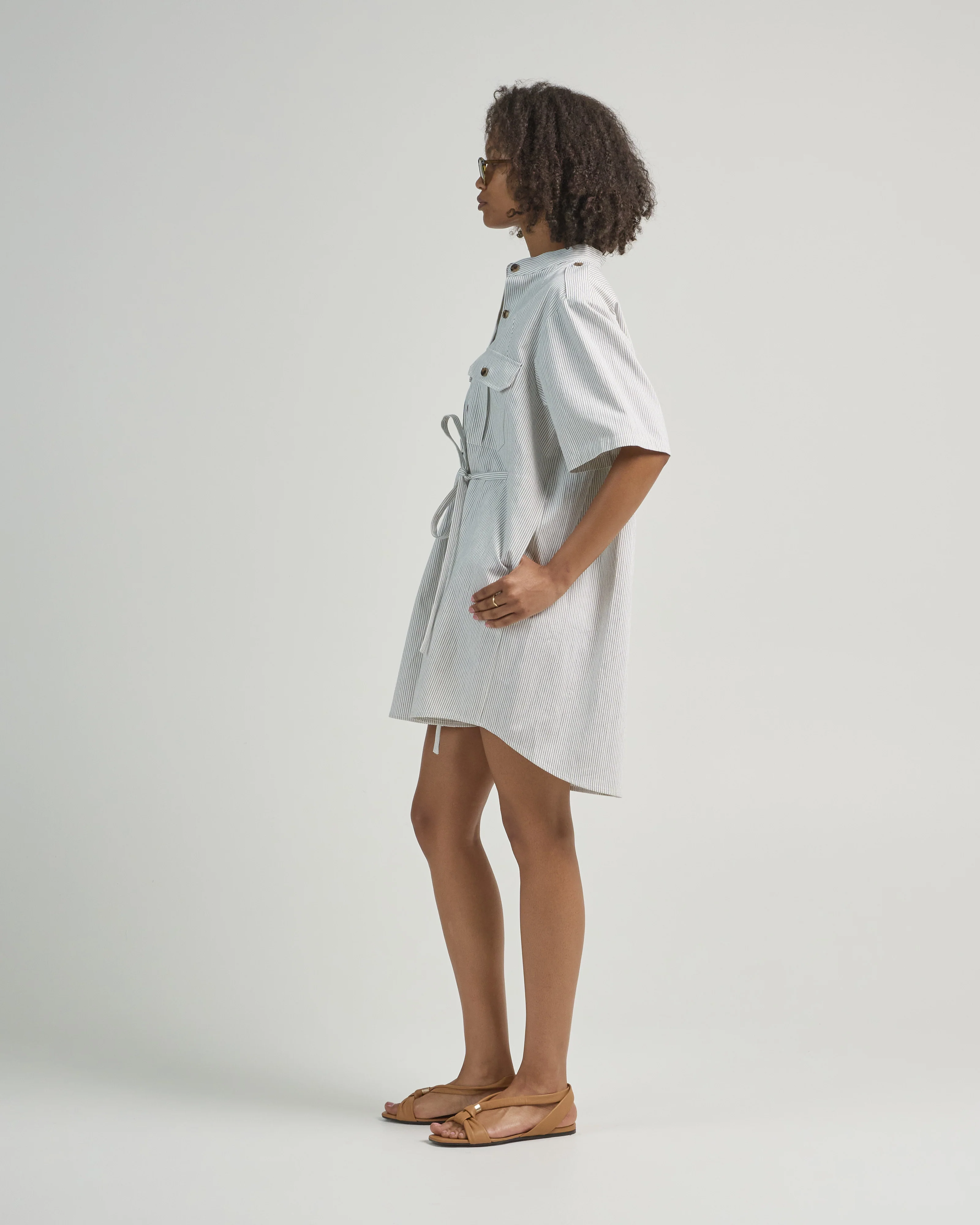 army shirtdress - Image 3