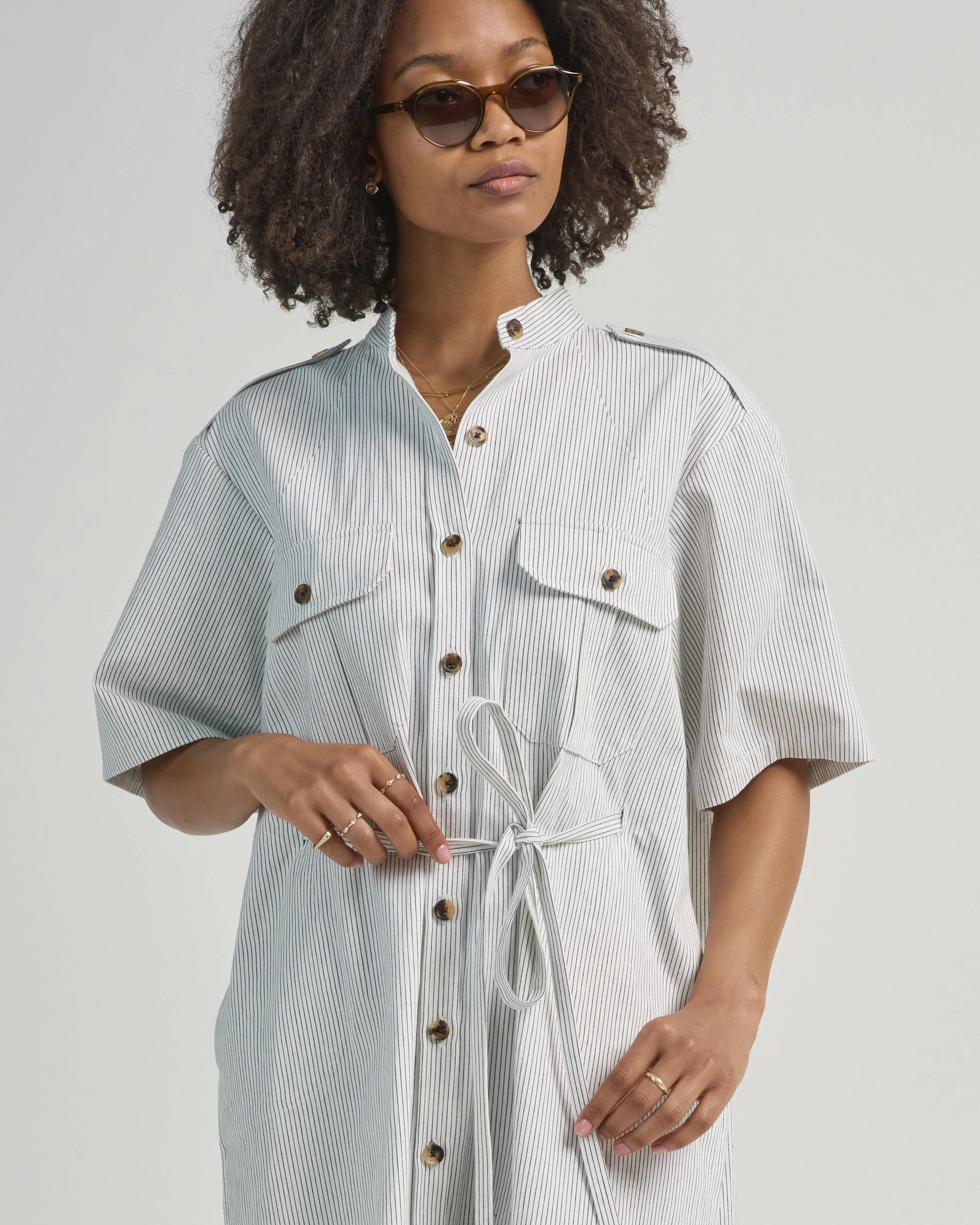 army shirtdress - Image 5