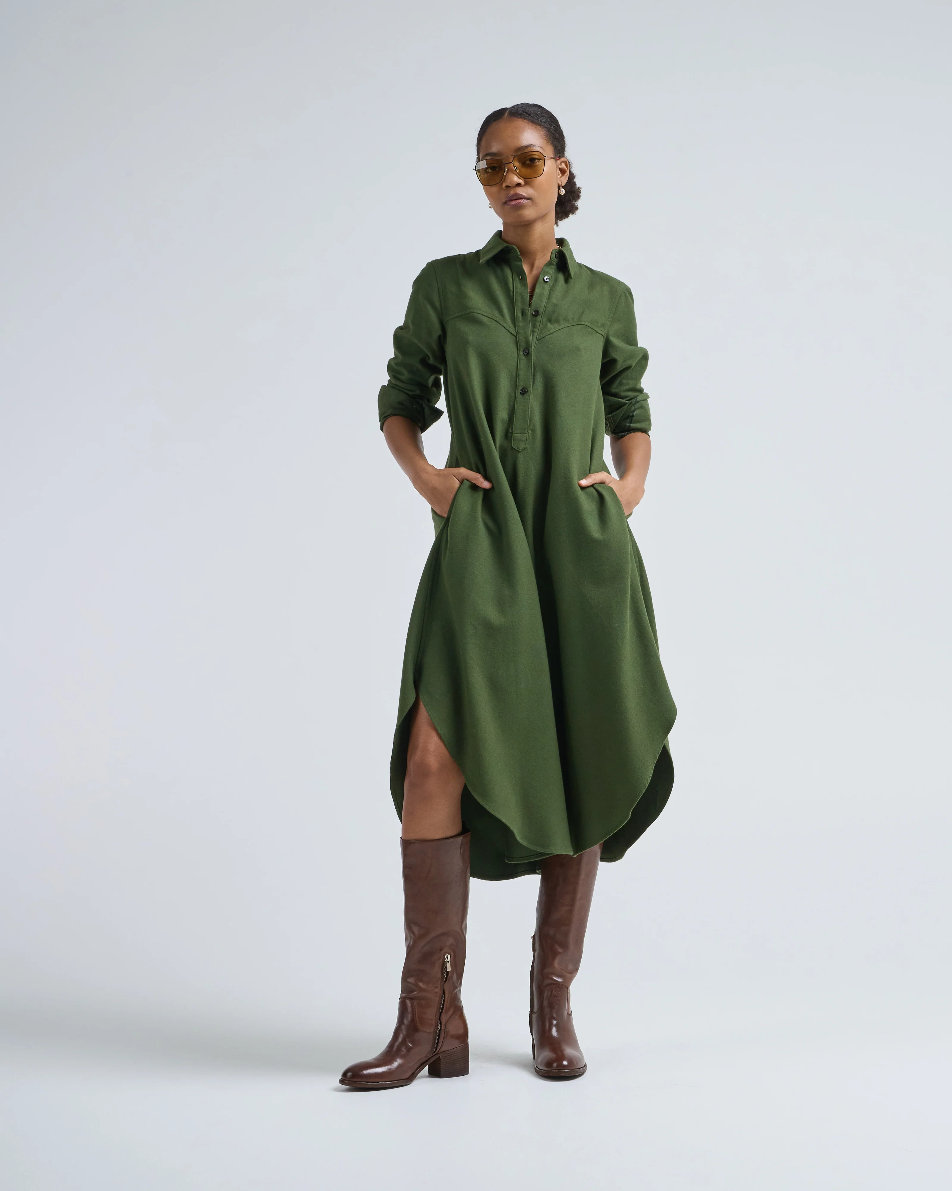 bias shirtdress - Image 2