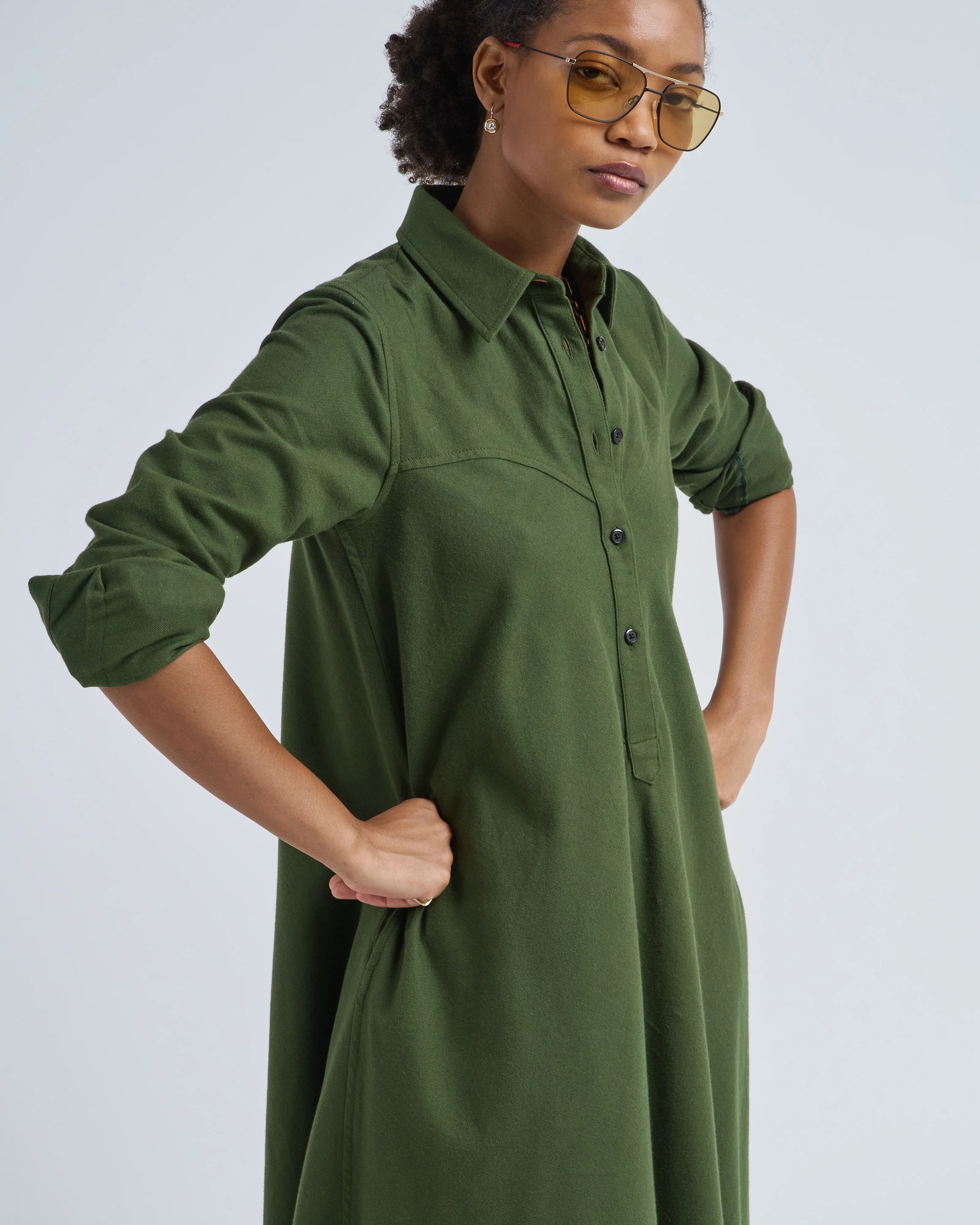 bias shirtdress - Image 5
