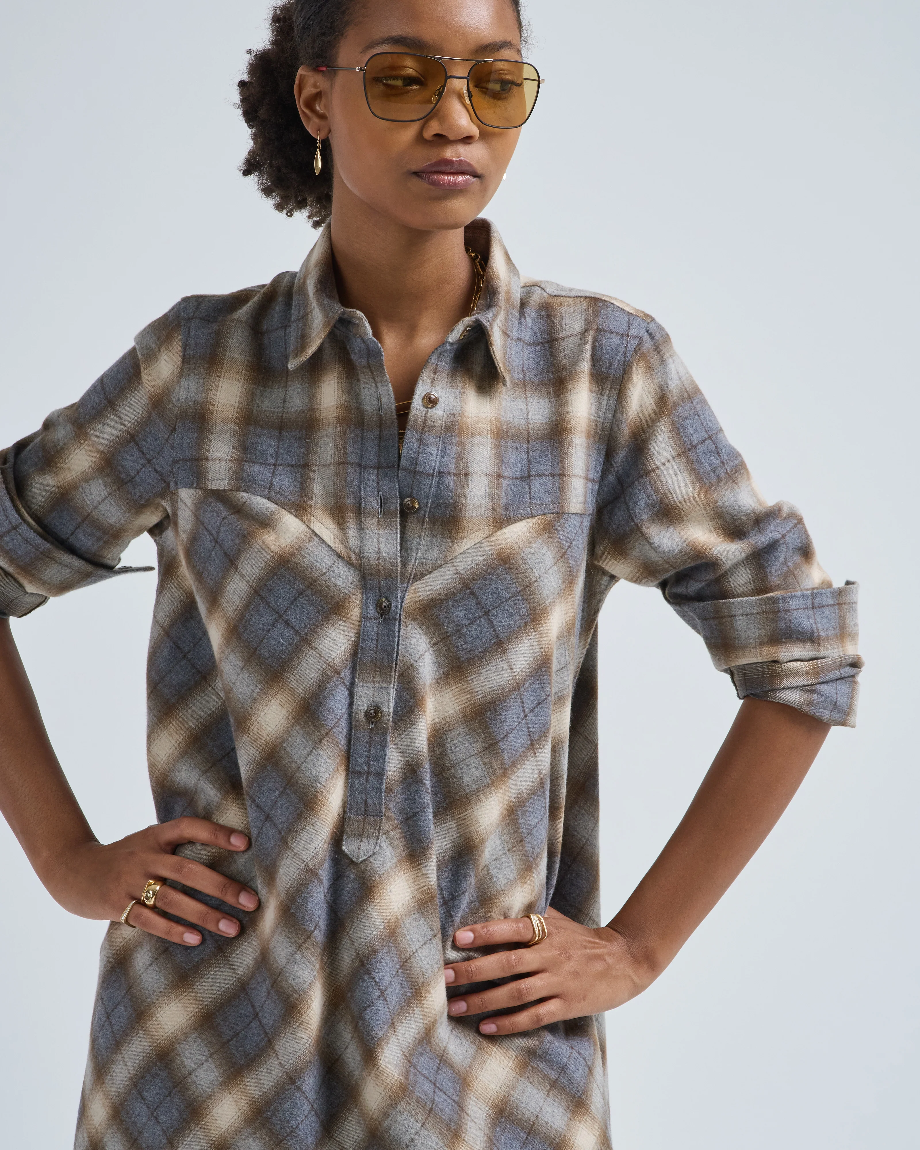 bias shirtdress - Image 5
