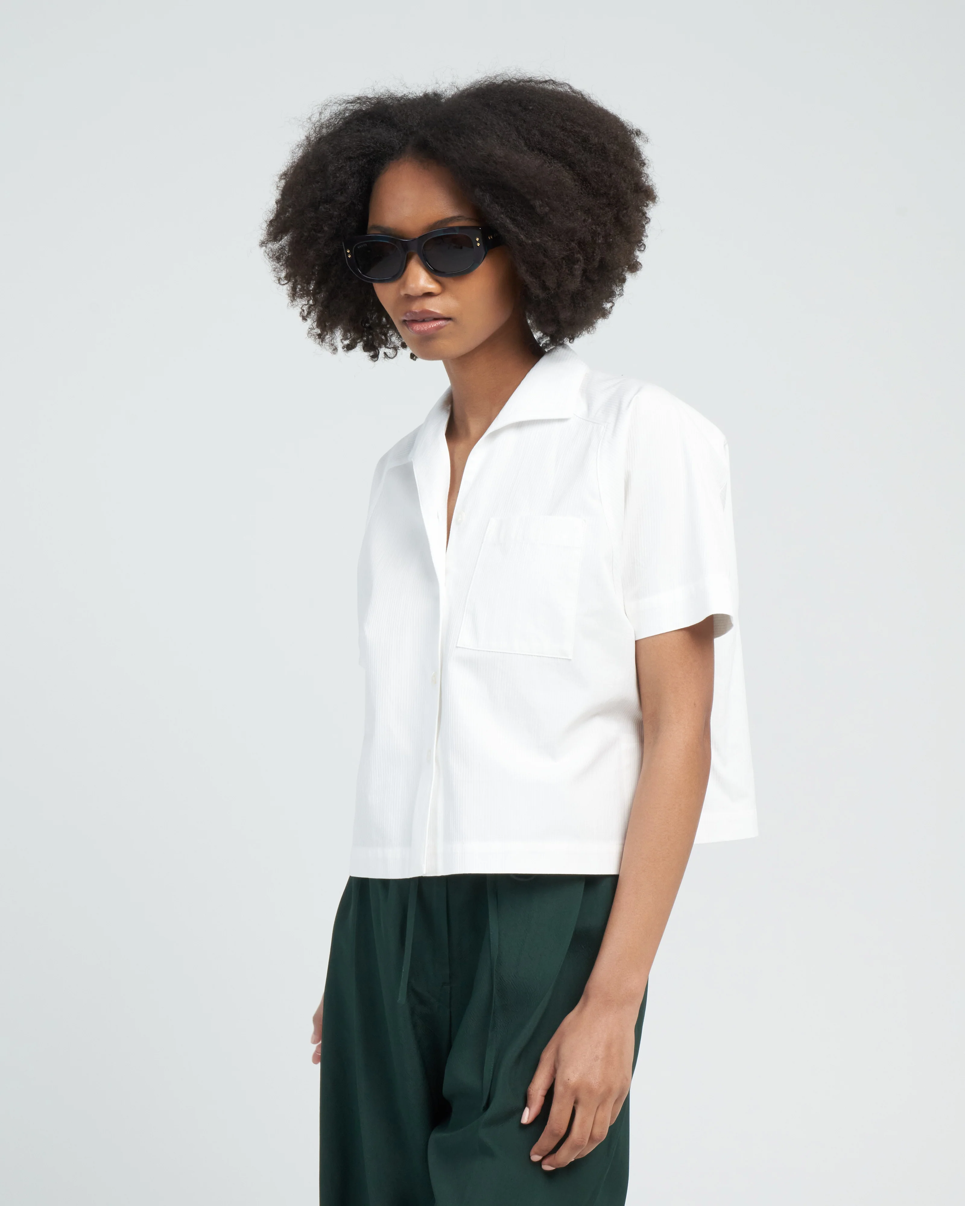 camp shirt - white - Image 2