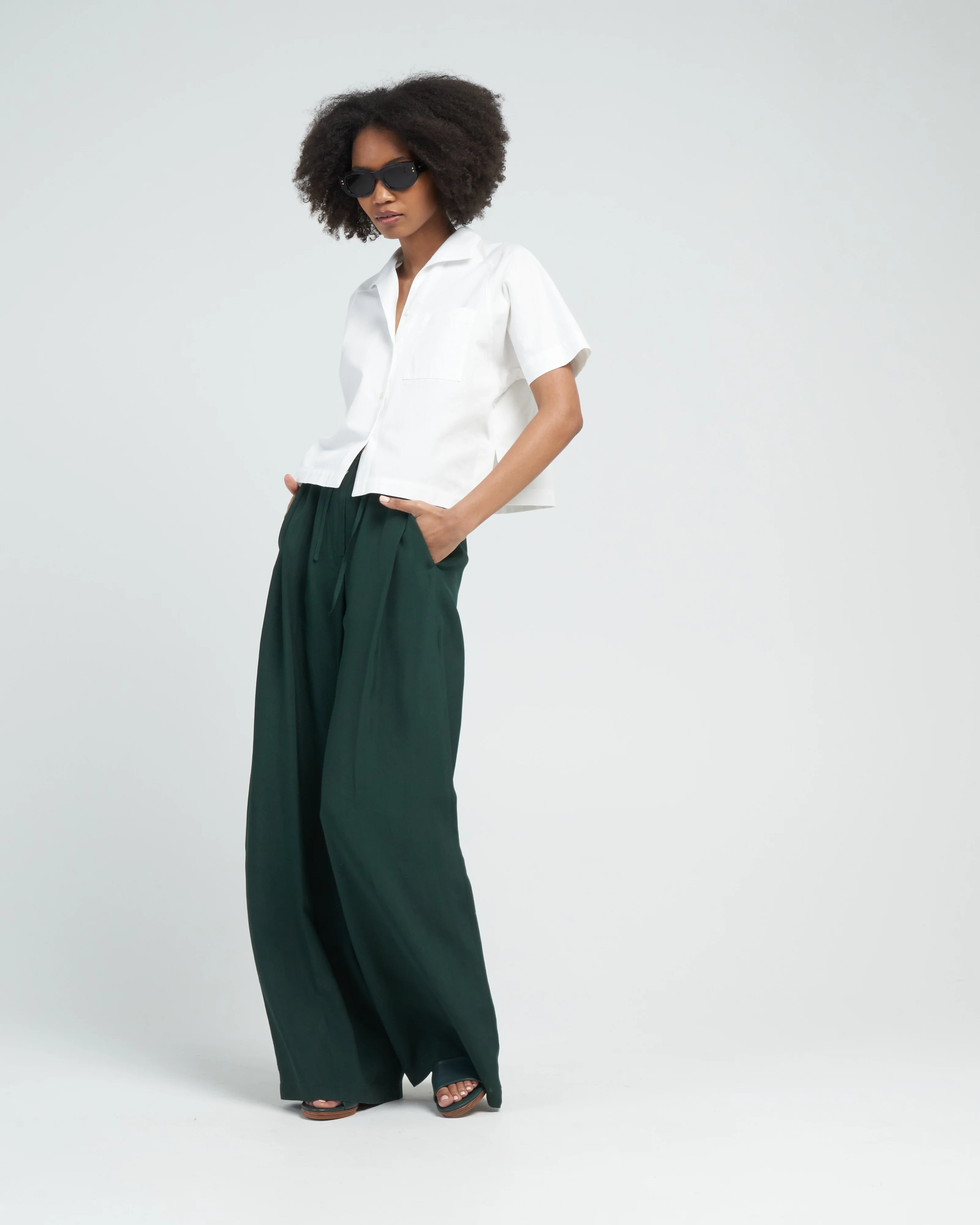 camp shirt - white - Image 3