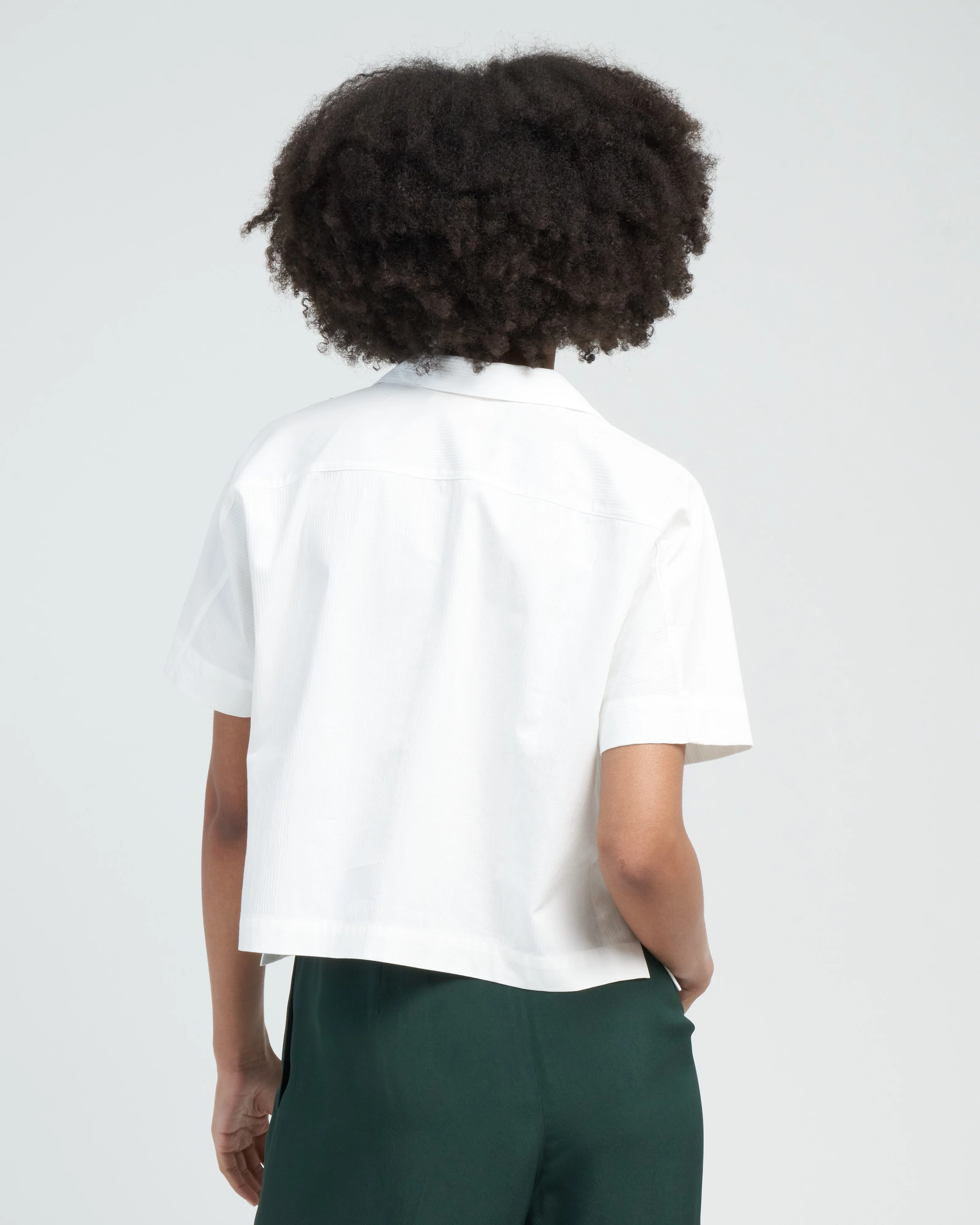 camp shirt - white - Image 5