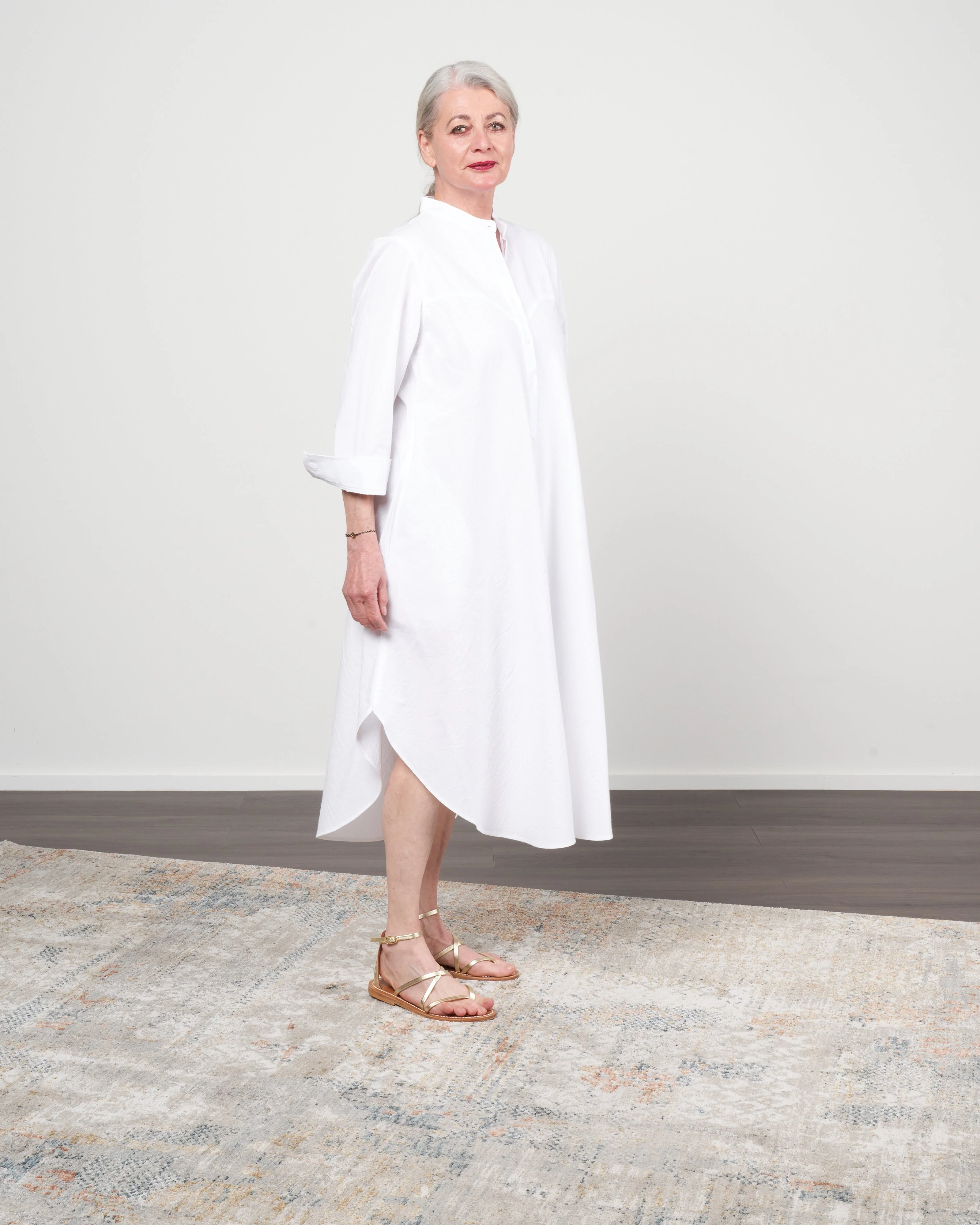 cotton tunic - white - Image 2